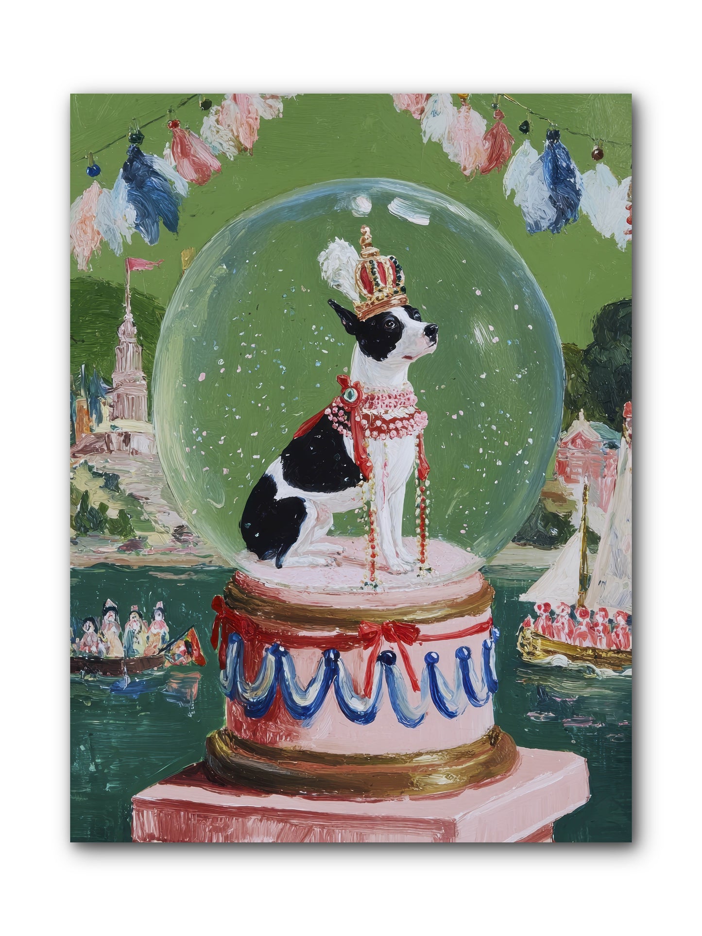 Sprightly Charm -- Wrapped Canvas 9x12