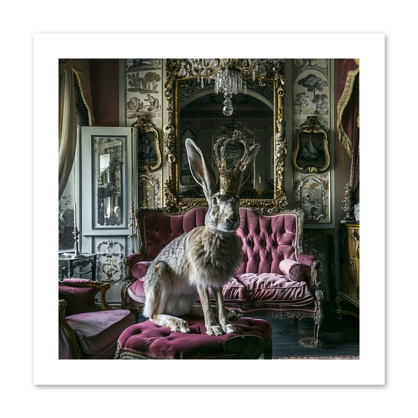 Spring Soiree -- Paper Print 12x12