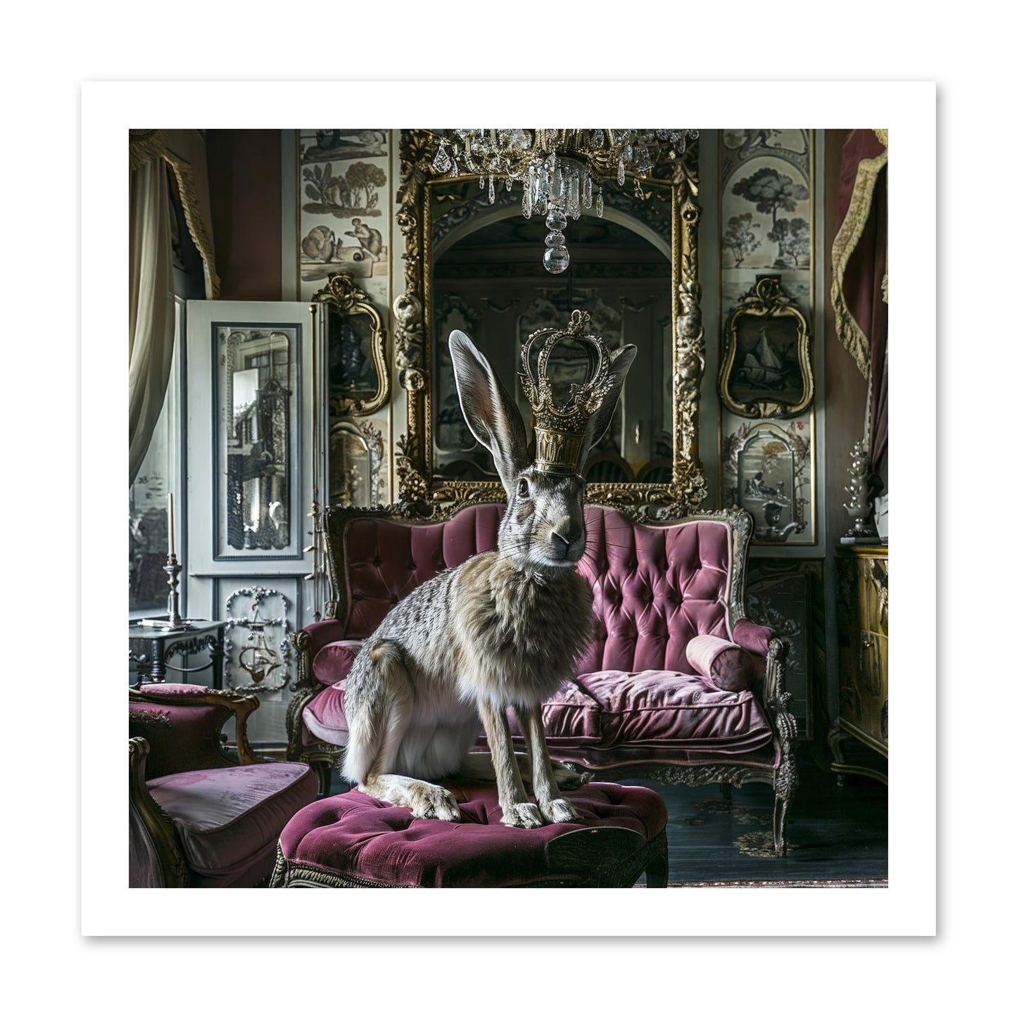 Spring Soiree -- Loose Canvas Print 16x16