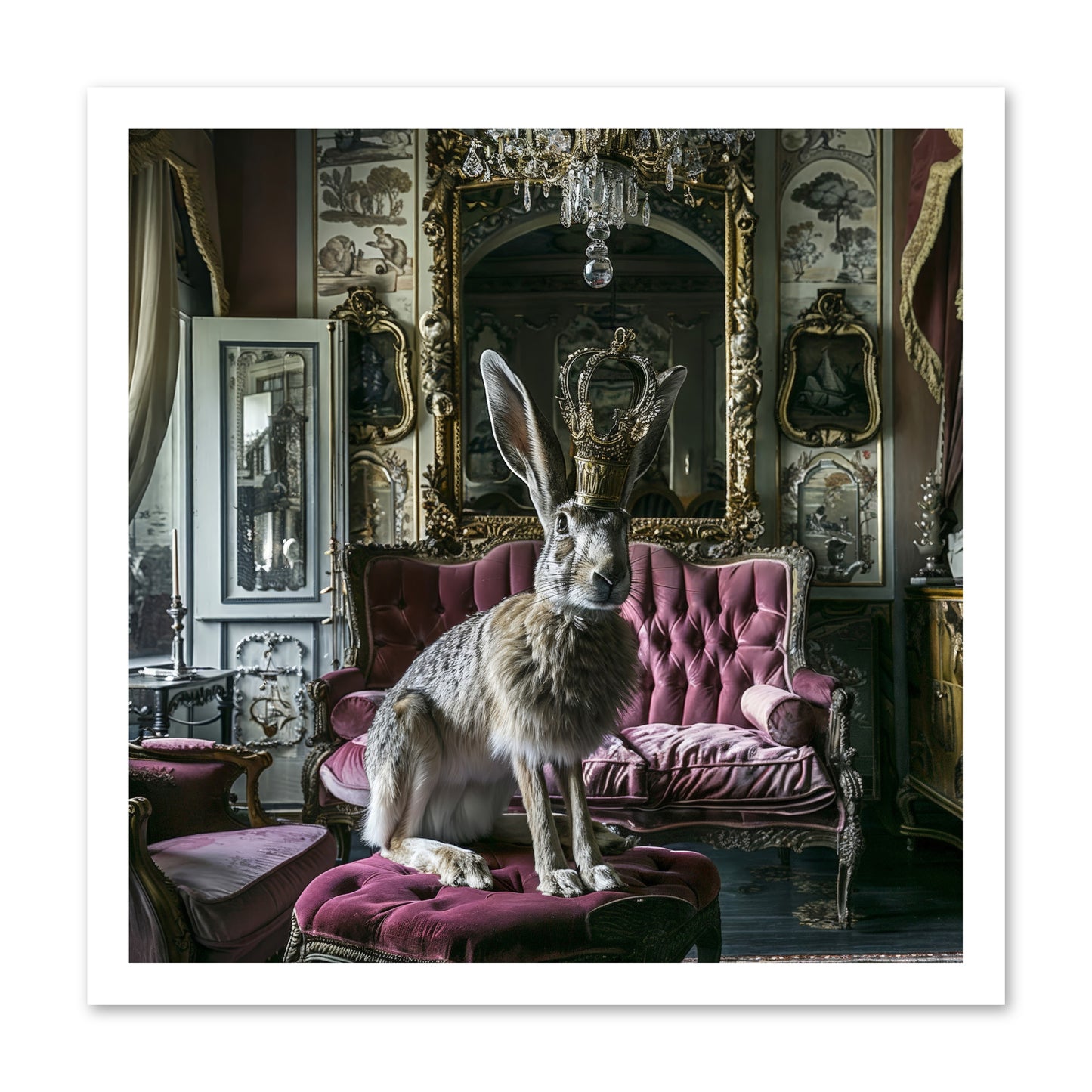 Spring Soiree -- Paper Print 20x20