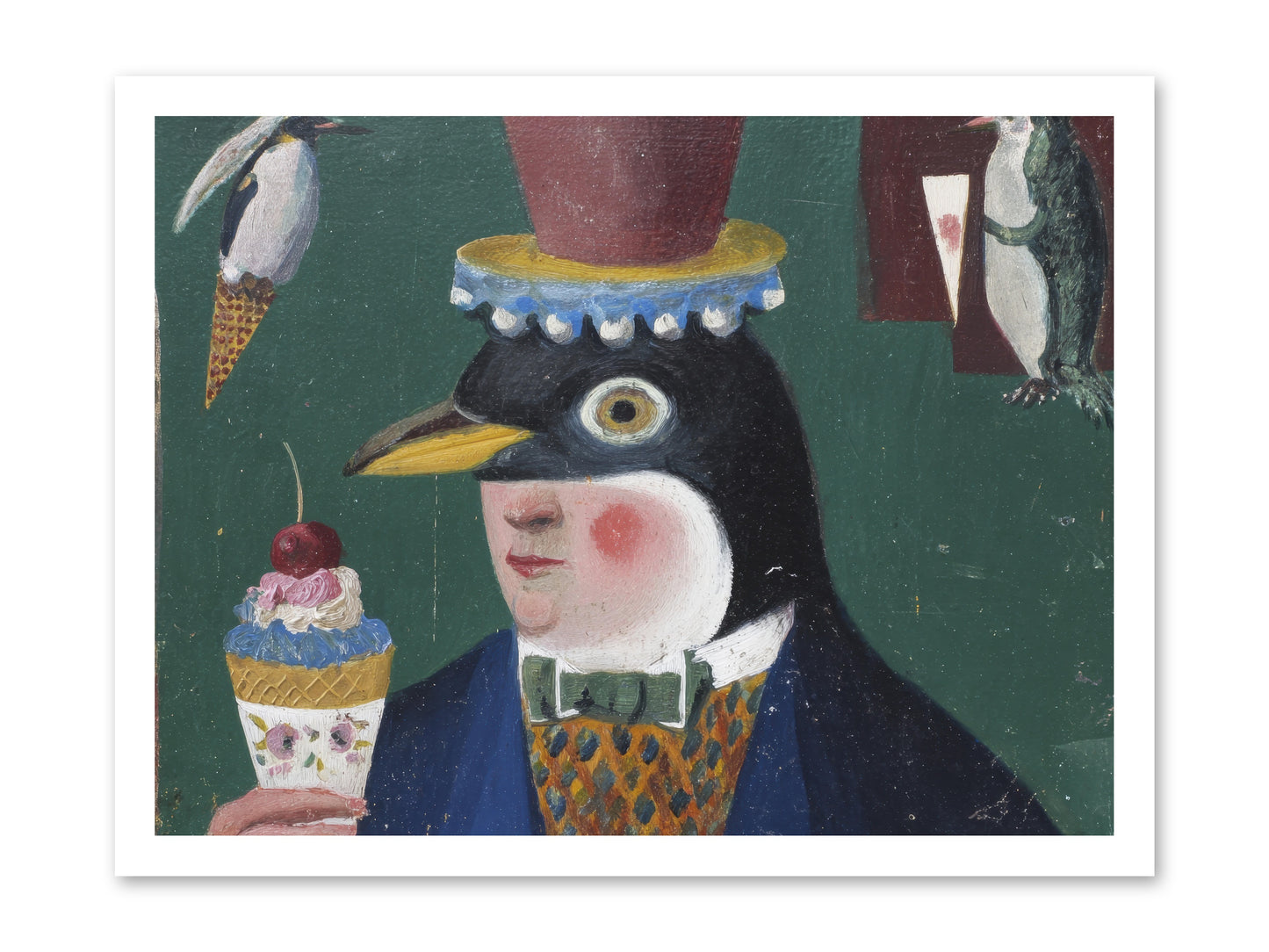 Spring’s Secret Address -- Loose Canvas Print 24x18