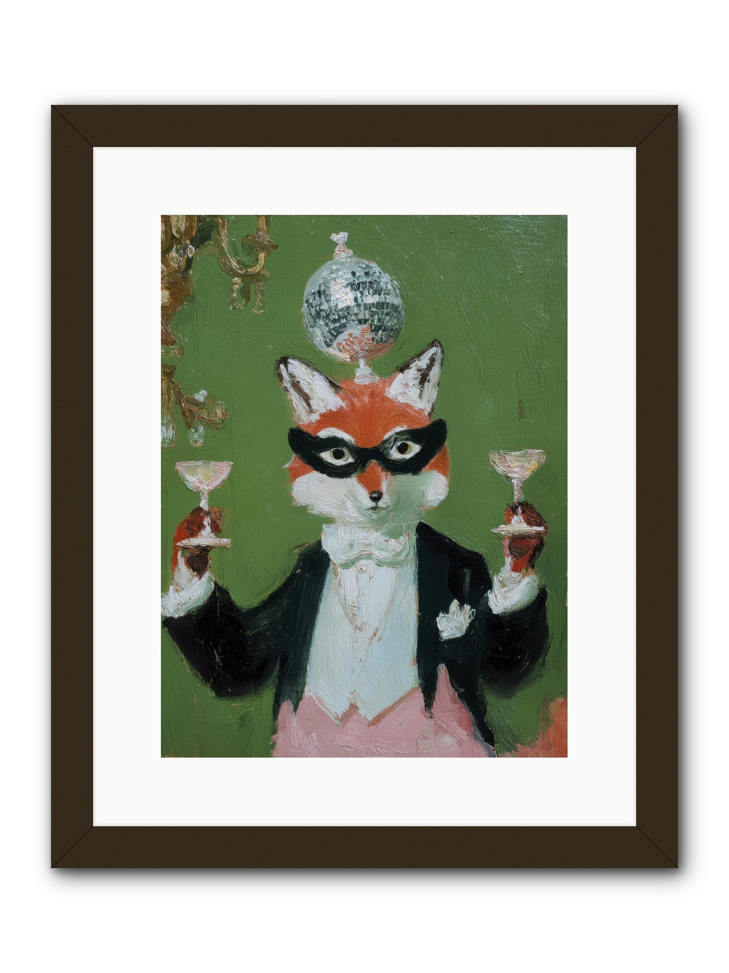 Spun from Starlight -- Framed Print - Black 12x16