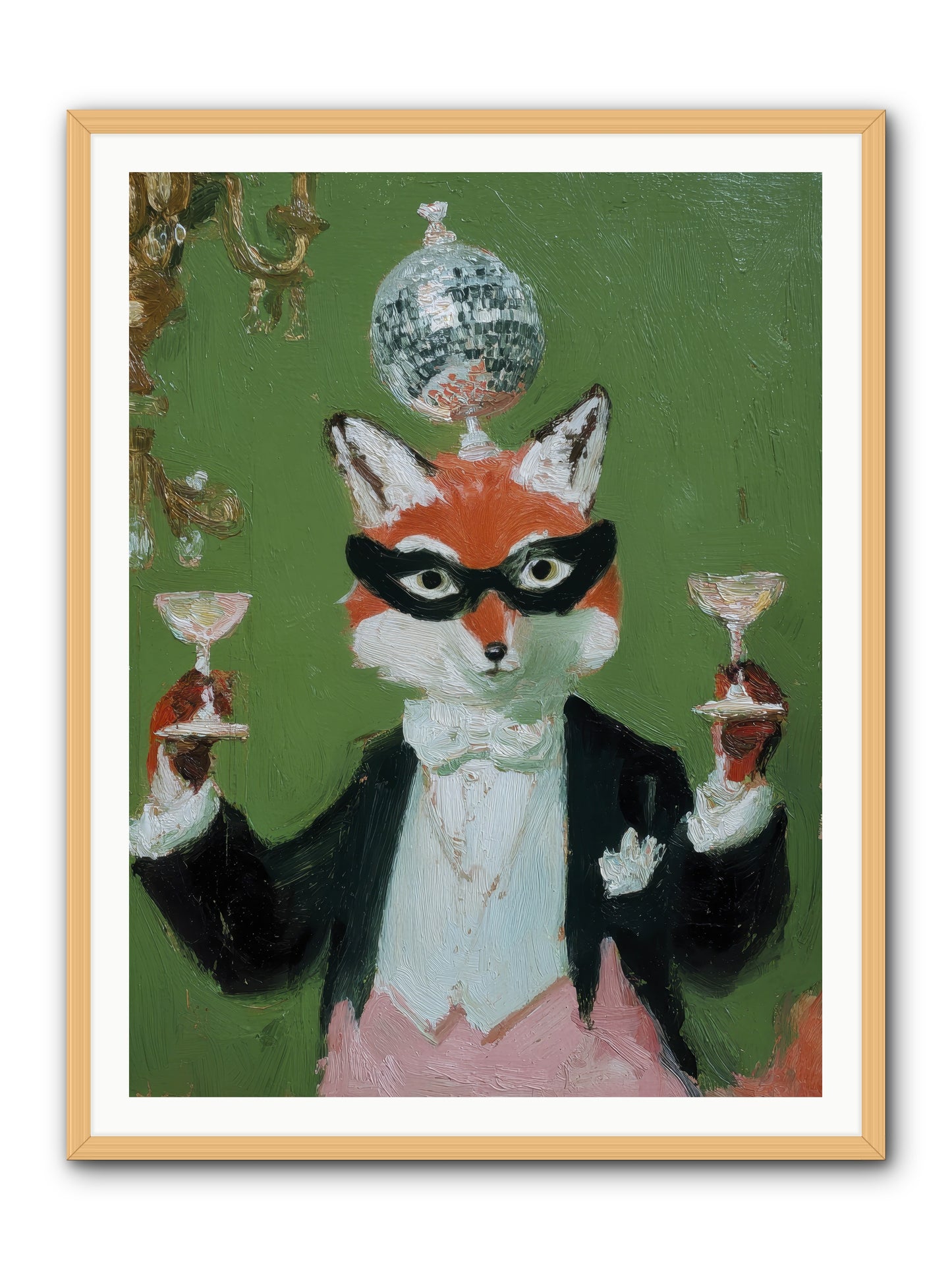 Spun from Starlight -- Framed Print - Natural 36x48
