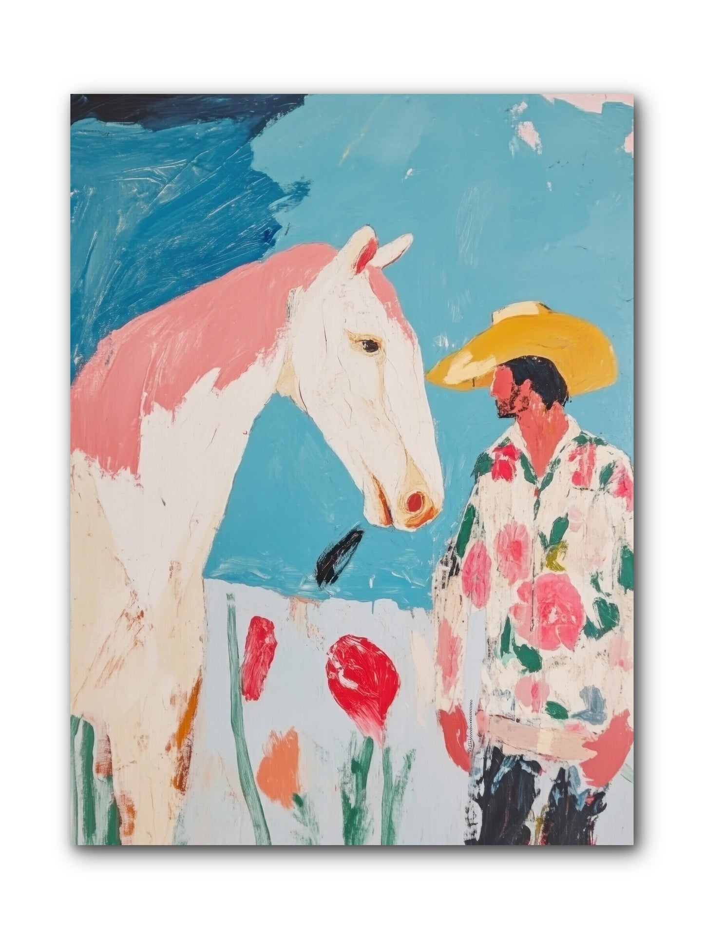 Spurs & Serenity -- Wrapped Canvas 9x12
