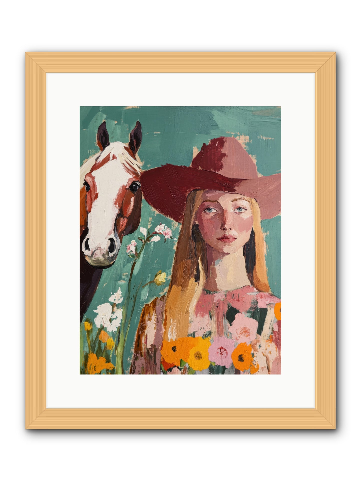 Stardust Inheritance -- Framed Print - Natural 12x16