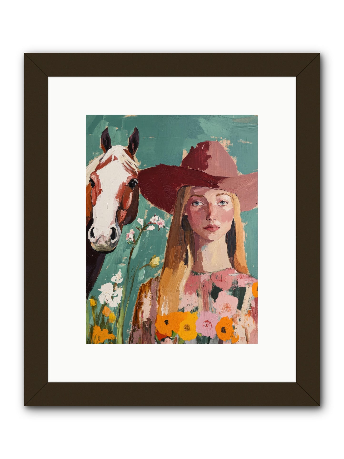 Stardust Inheritance -- Framed Print - Black 9x12