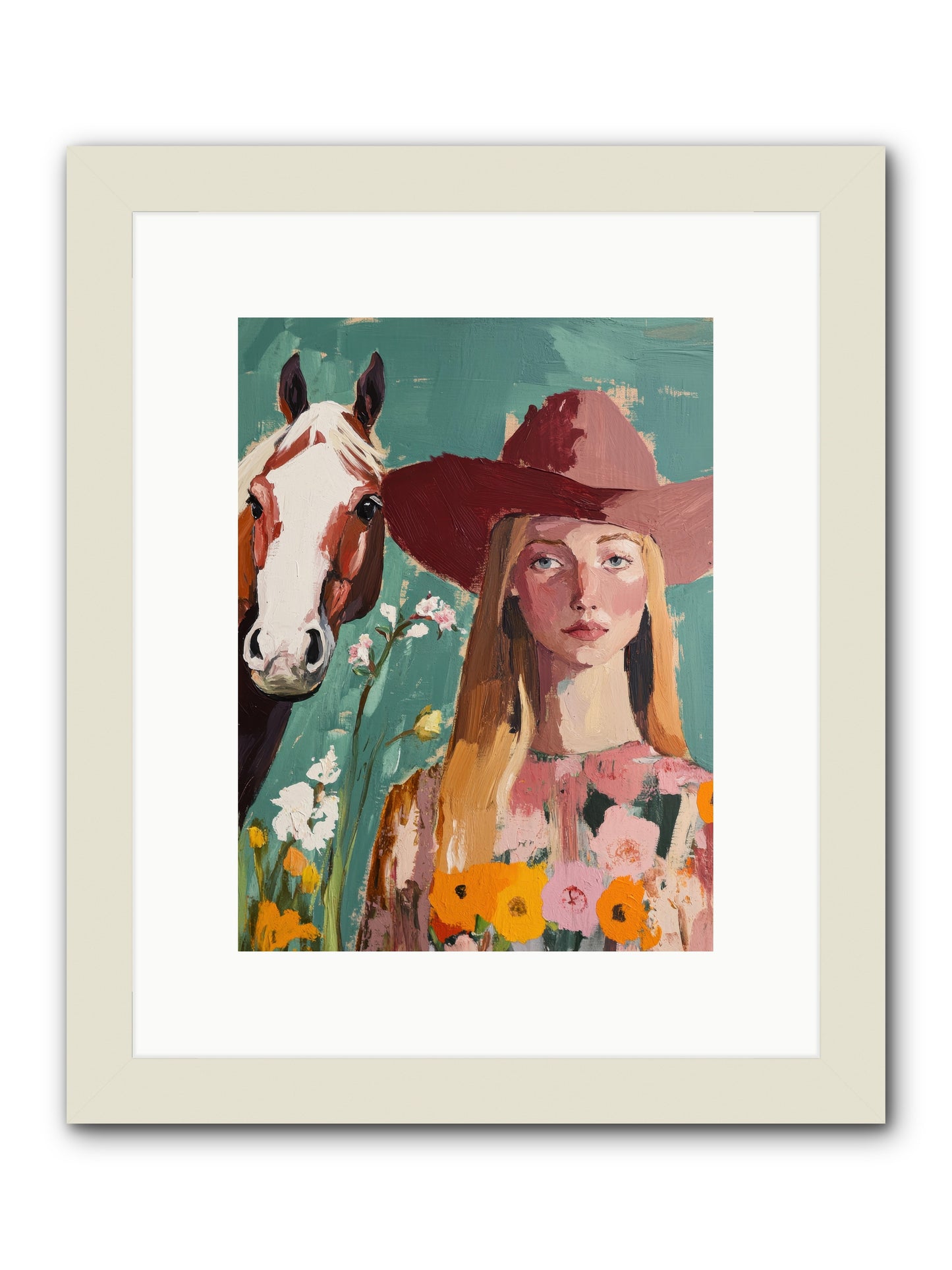 Stardust Inheritance -- Framed Print - White 9x12