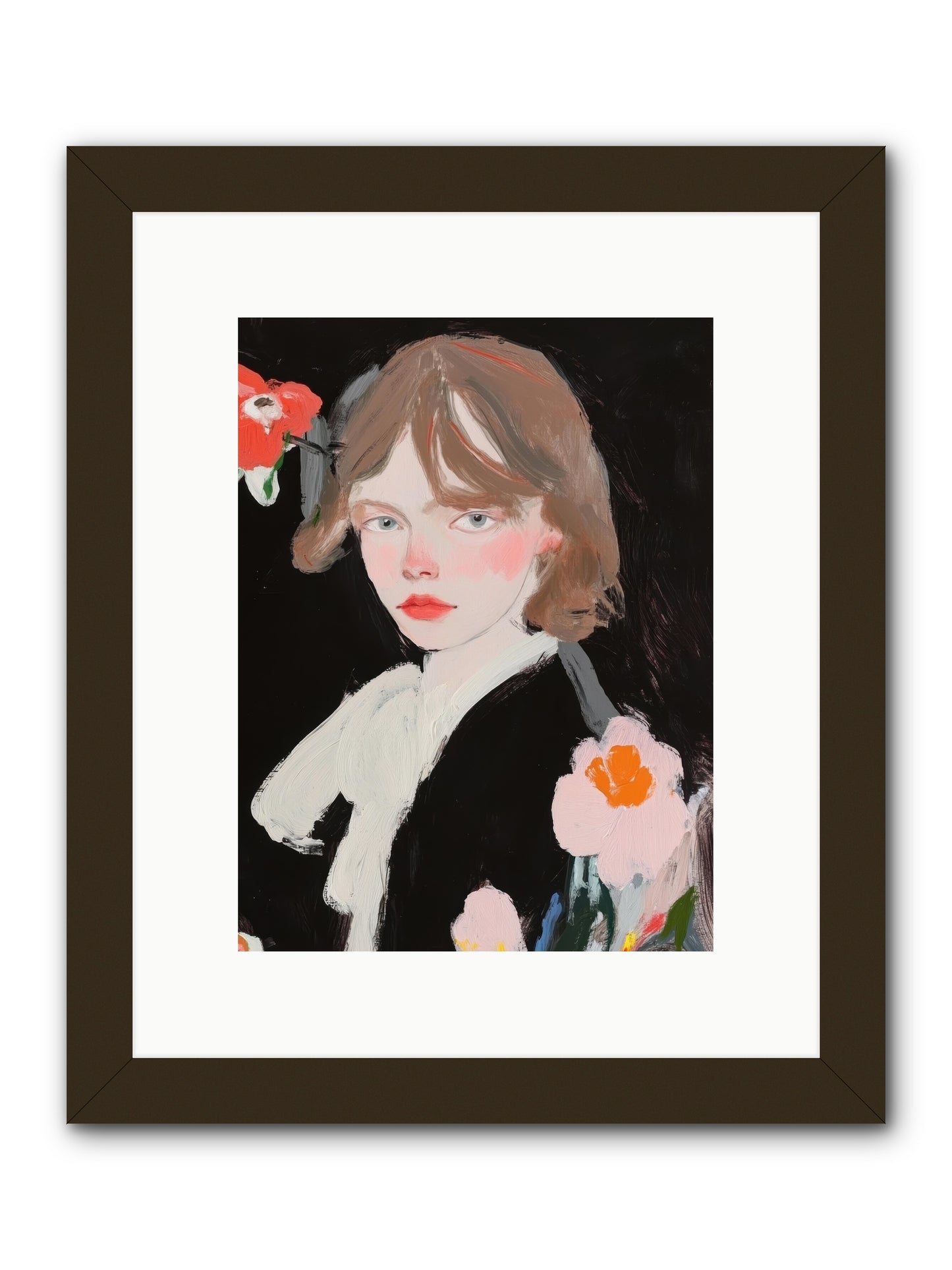 Starlight Intentions -- Framed Print - Black 9x12