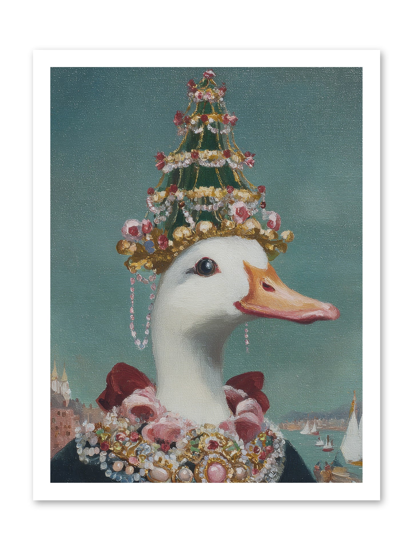 Starlit Majesty -- Loose Canvas Print 18x24