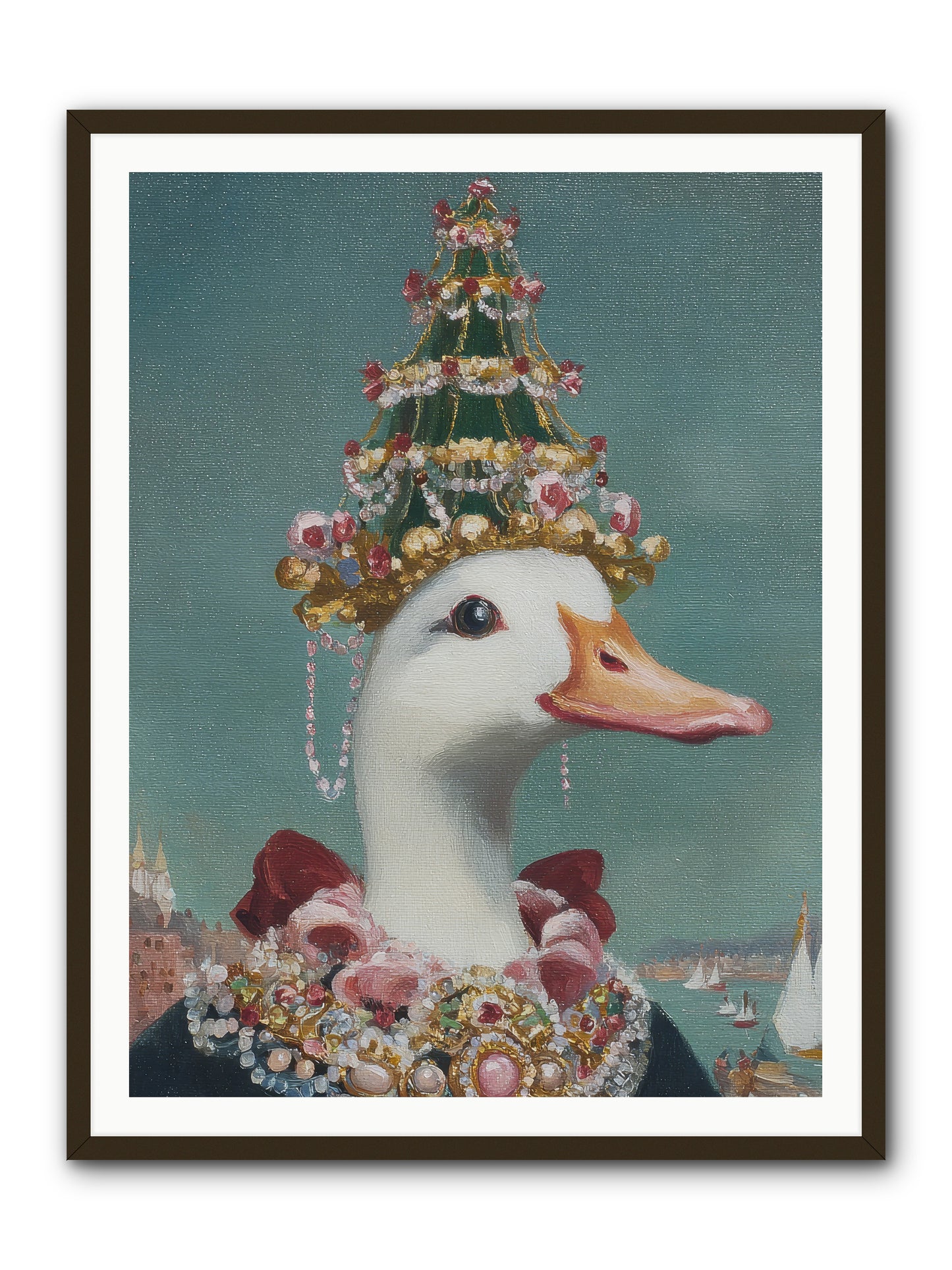 Starlit Majesty -- Framed Print - Black 36x48