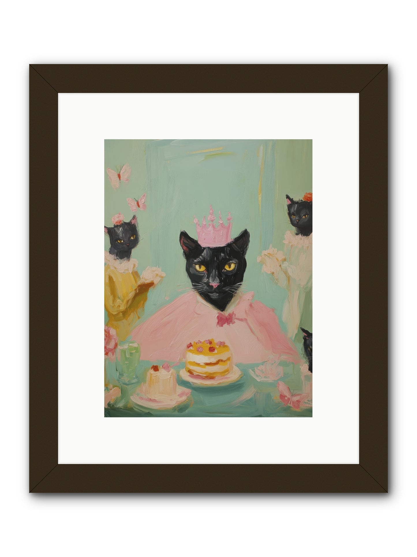 Starwoven Parlor-REZ -- Framed Print - Black 9x12