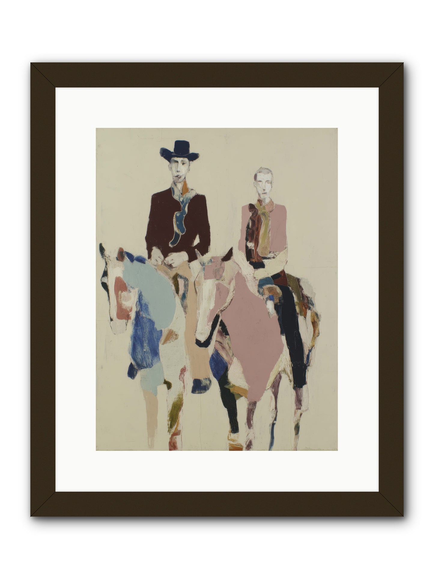 Steady as the Season Turns -- Framed Print - Black 12x16