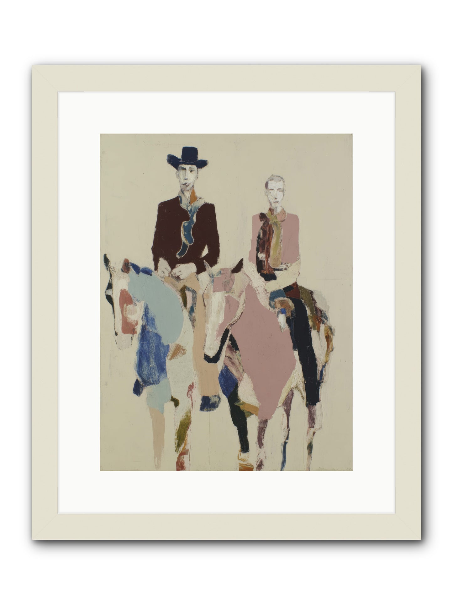 Steady as the Season Turns -- Framed Print - White 12x16