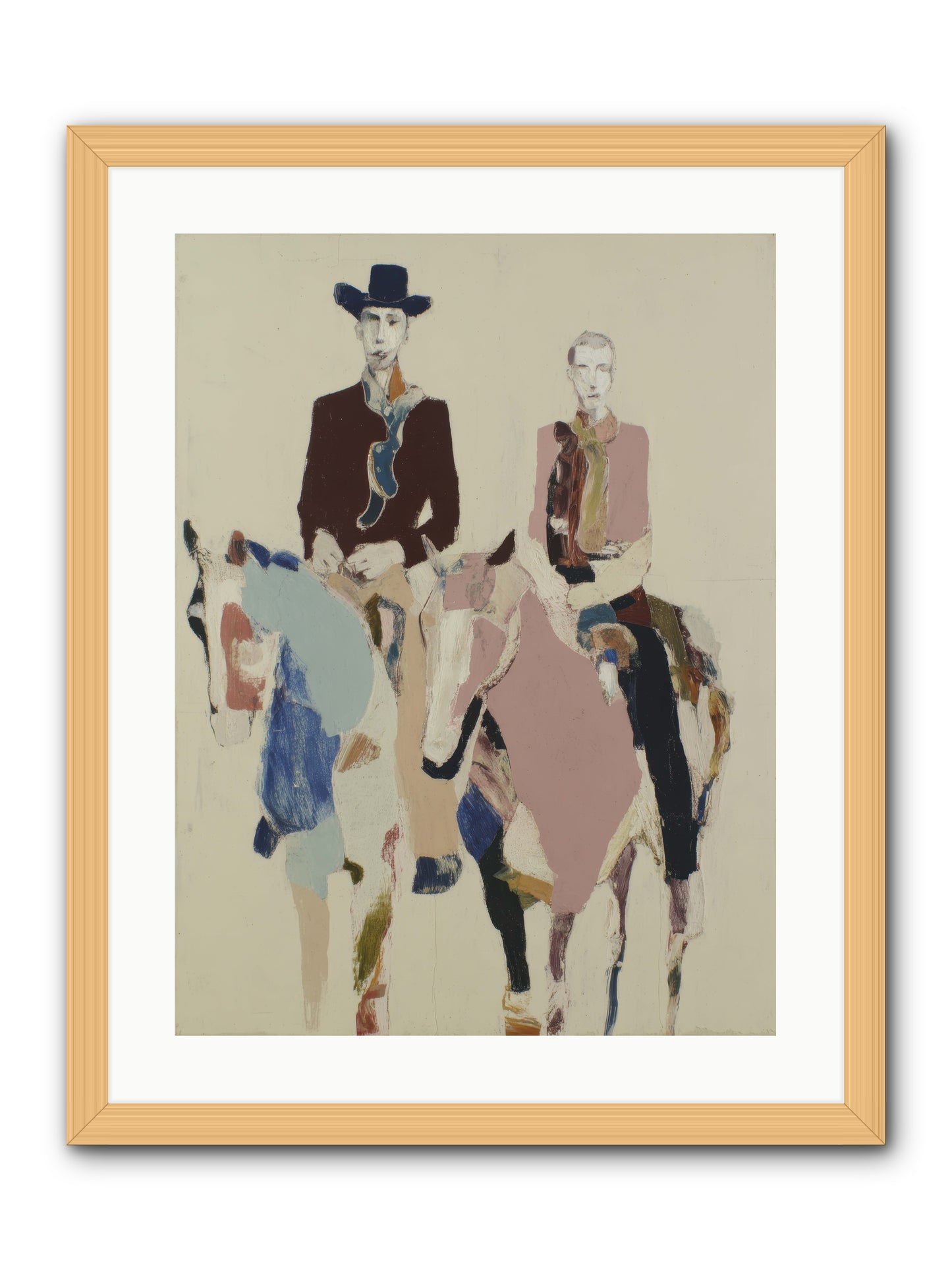 Steady as the Season Turns -- Framed Print - Natural 18x24