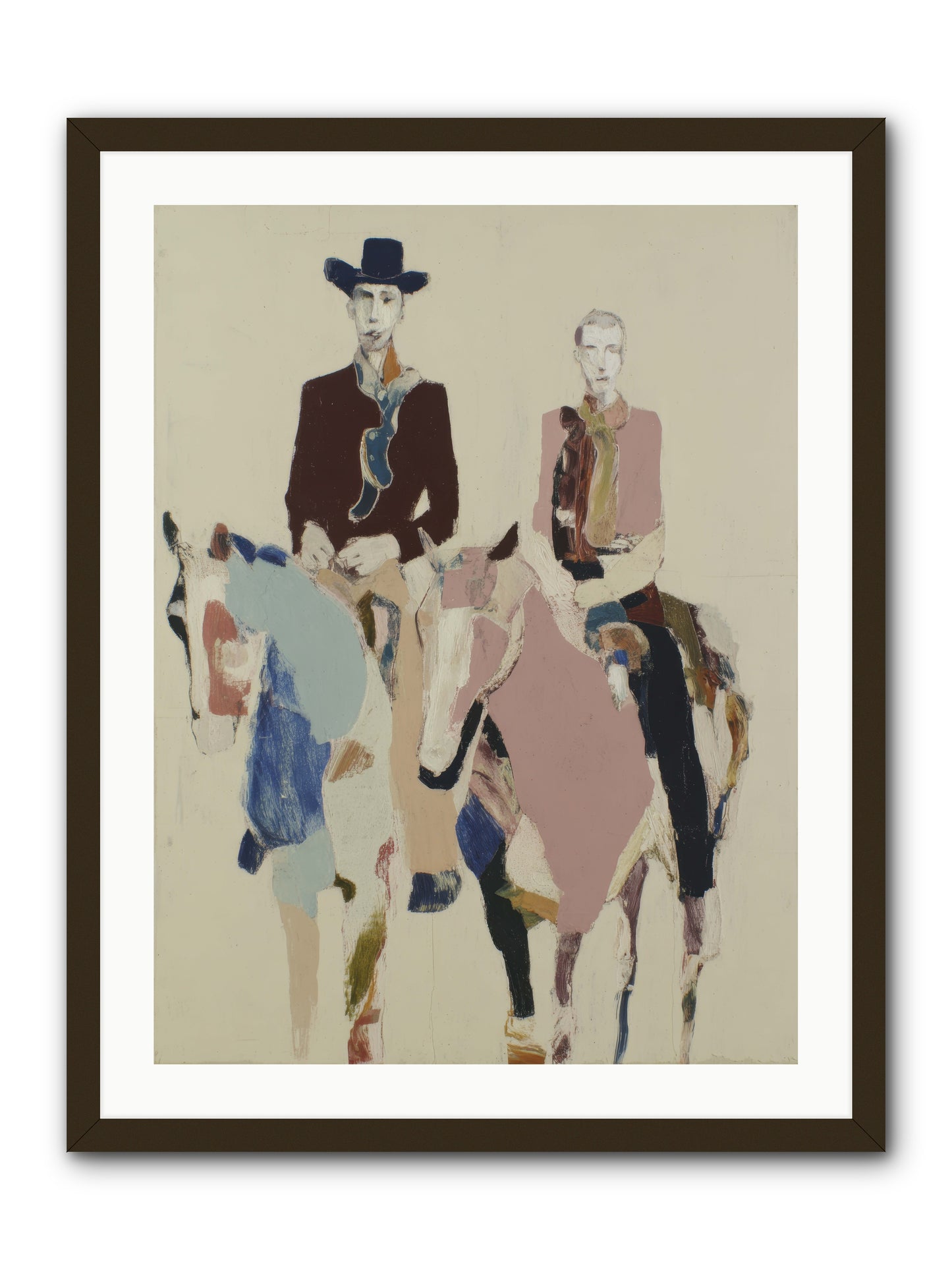 Steady as the Season Turns -- Framed Print - Black 24x32
