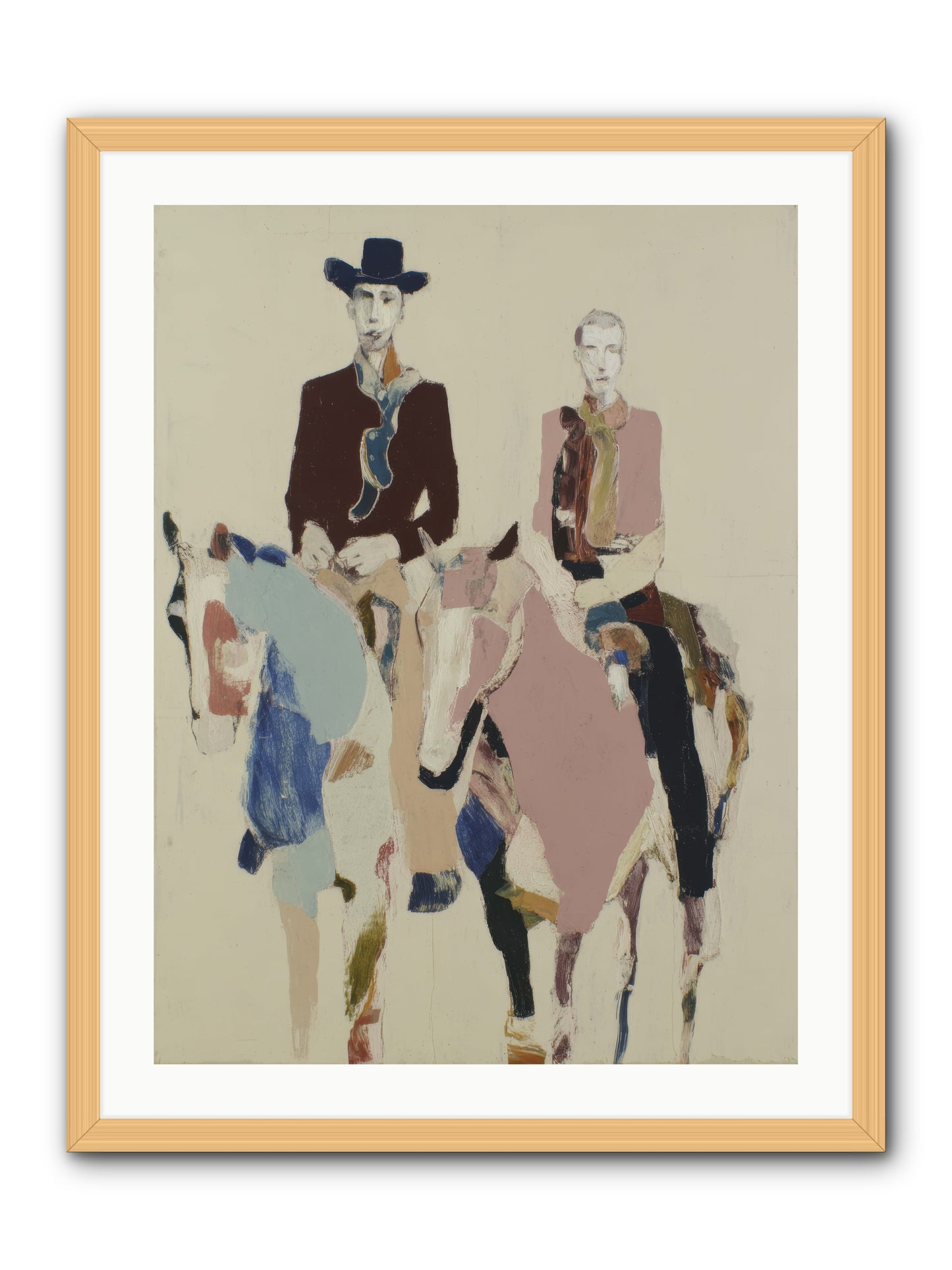 Steady as the Season Turns -- Framed Print - Natural 24x32