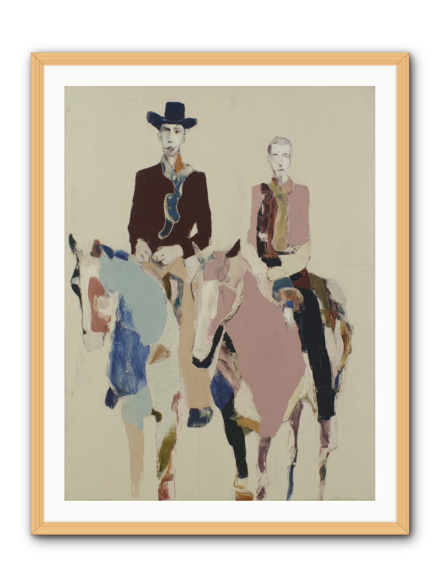 Steady as the Season Turns -- Framed Print - Natural 30x40