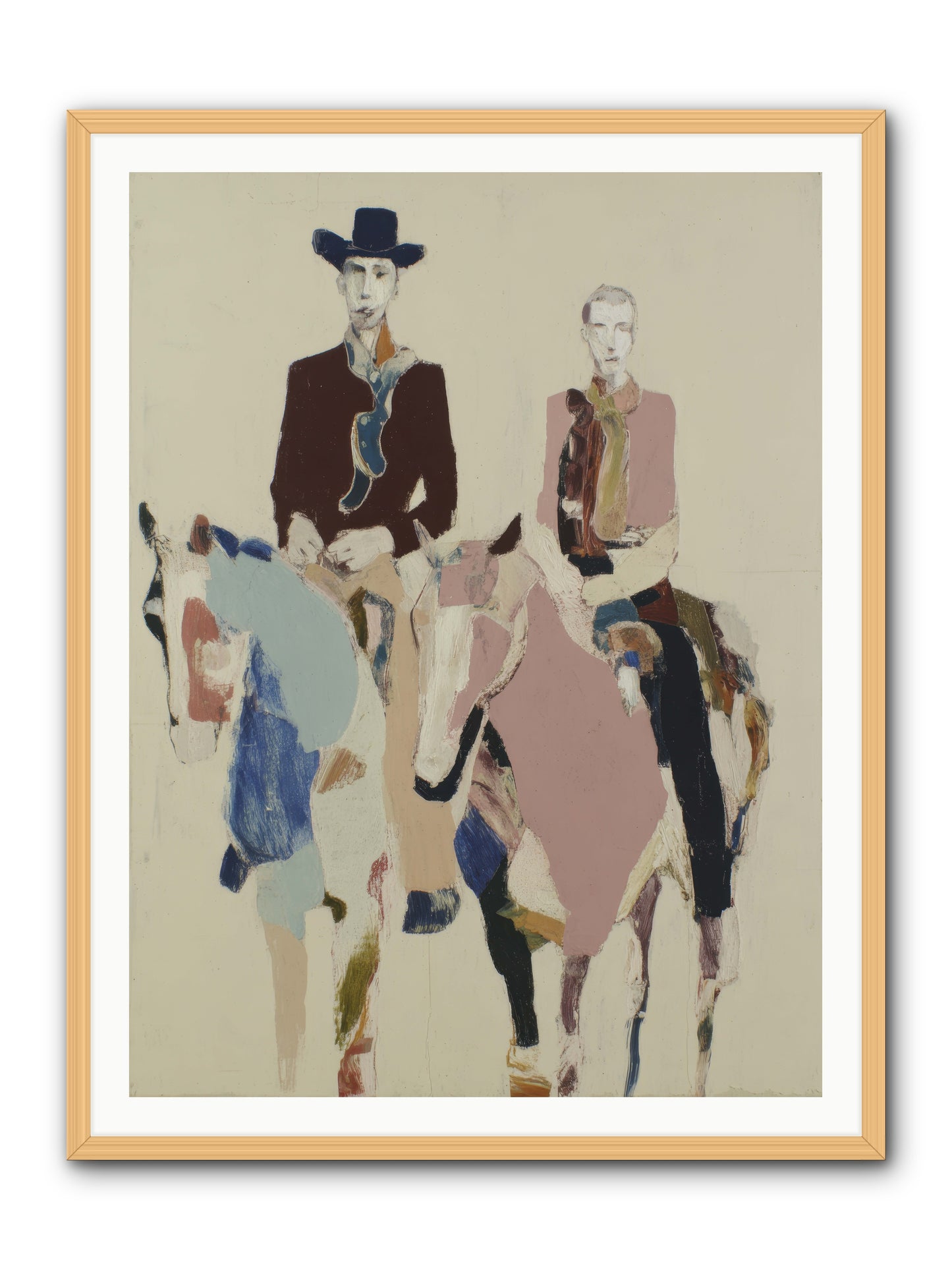 Steady as the Season Turns -- Framed Print - Natural 36x48