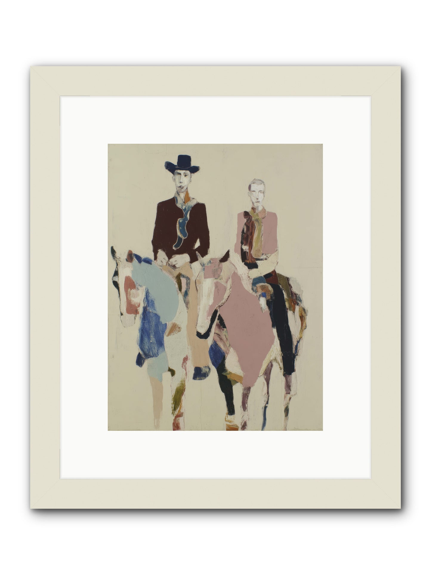 Steady as the Season Turns -- Framed Print - White 9x12