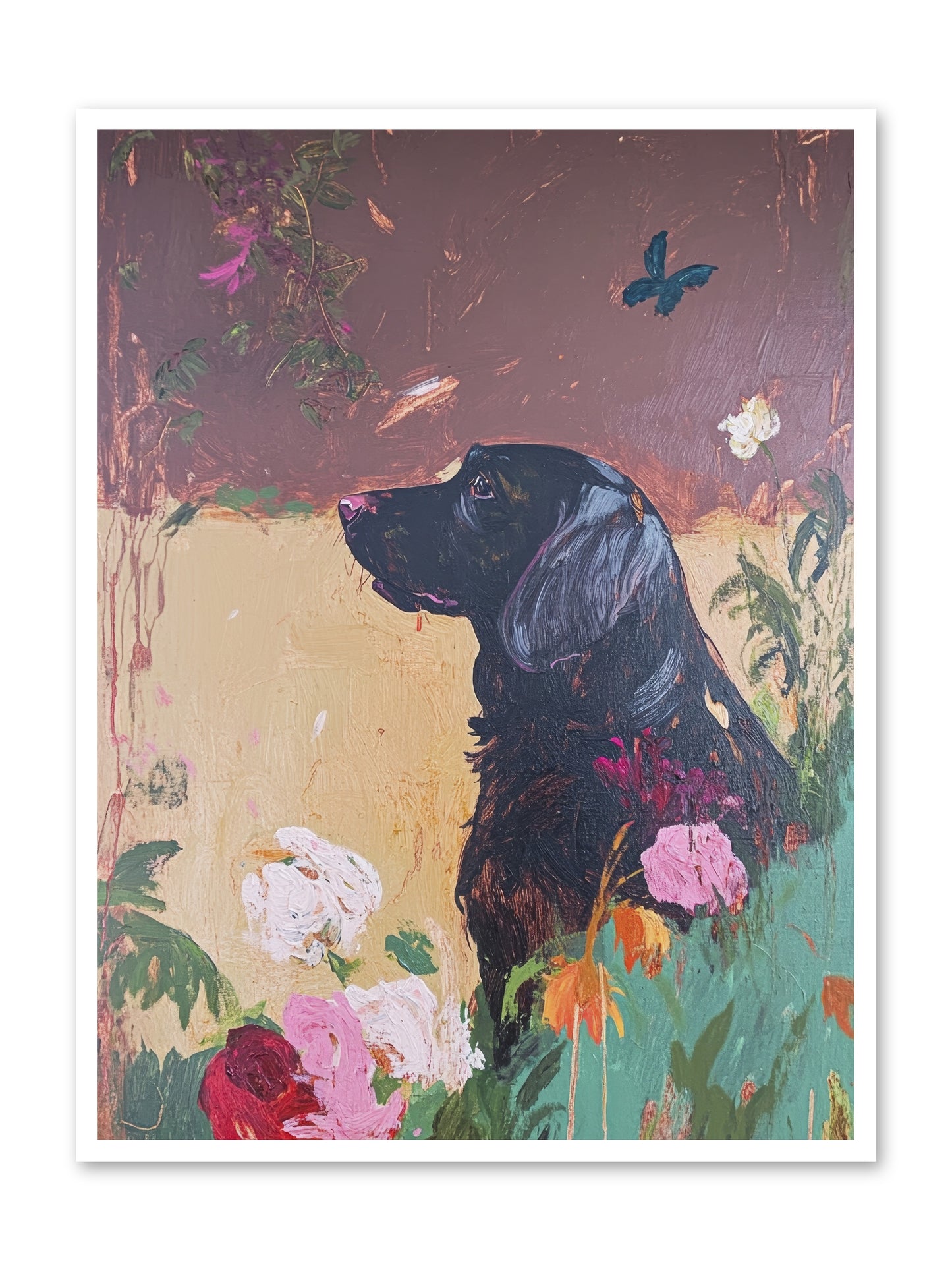 Steel Magnolia -- Loose Canvas Print 36x48