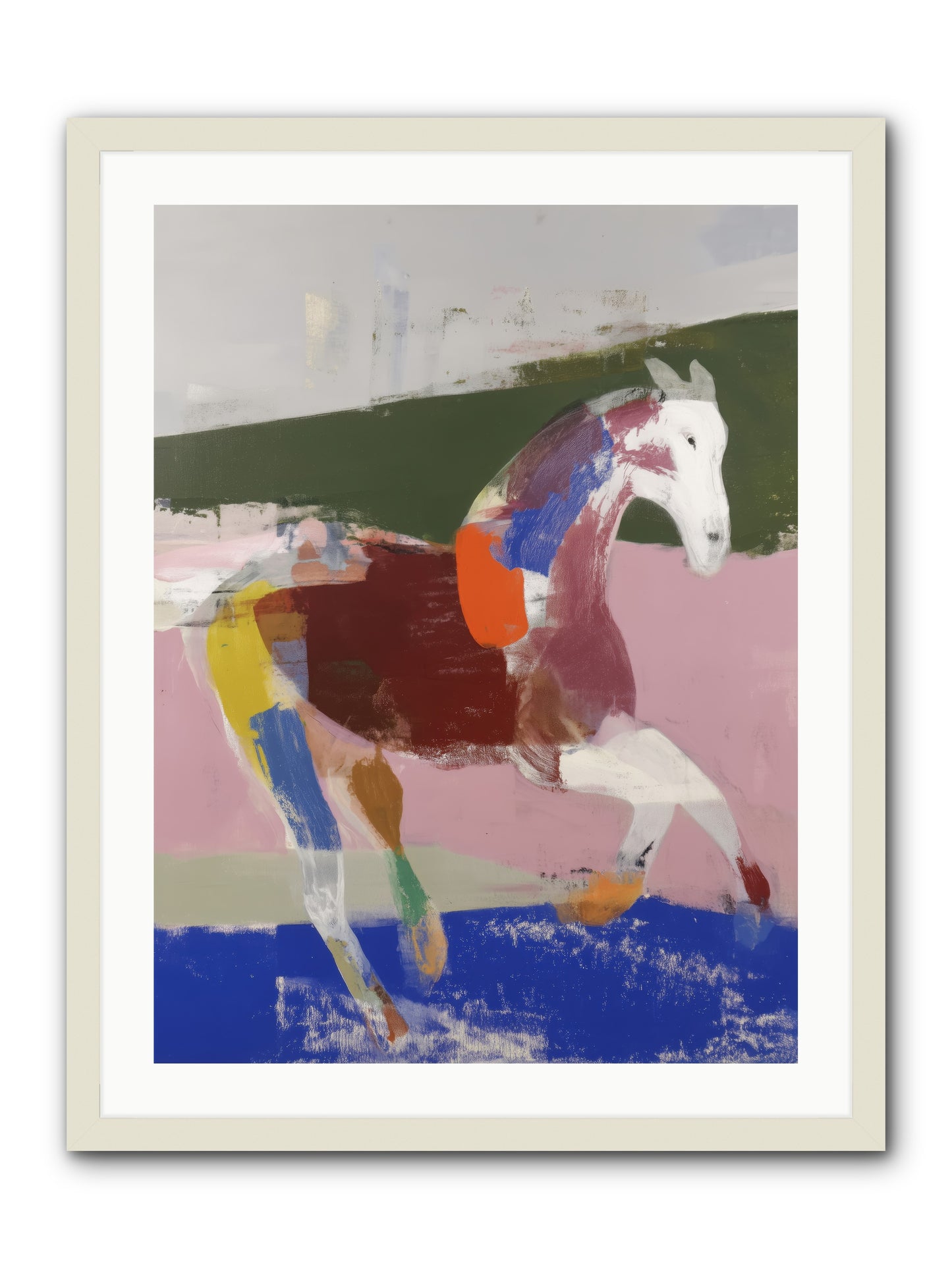 Steelthorn -- Framed Print - White 24x32