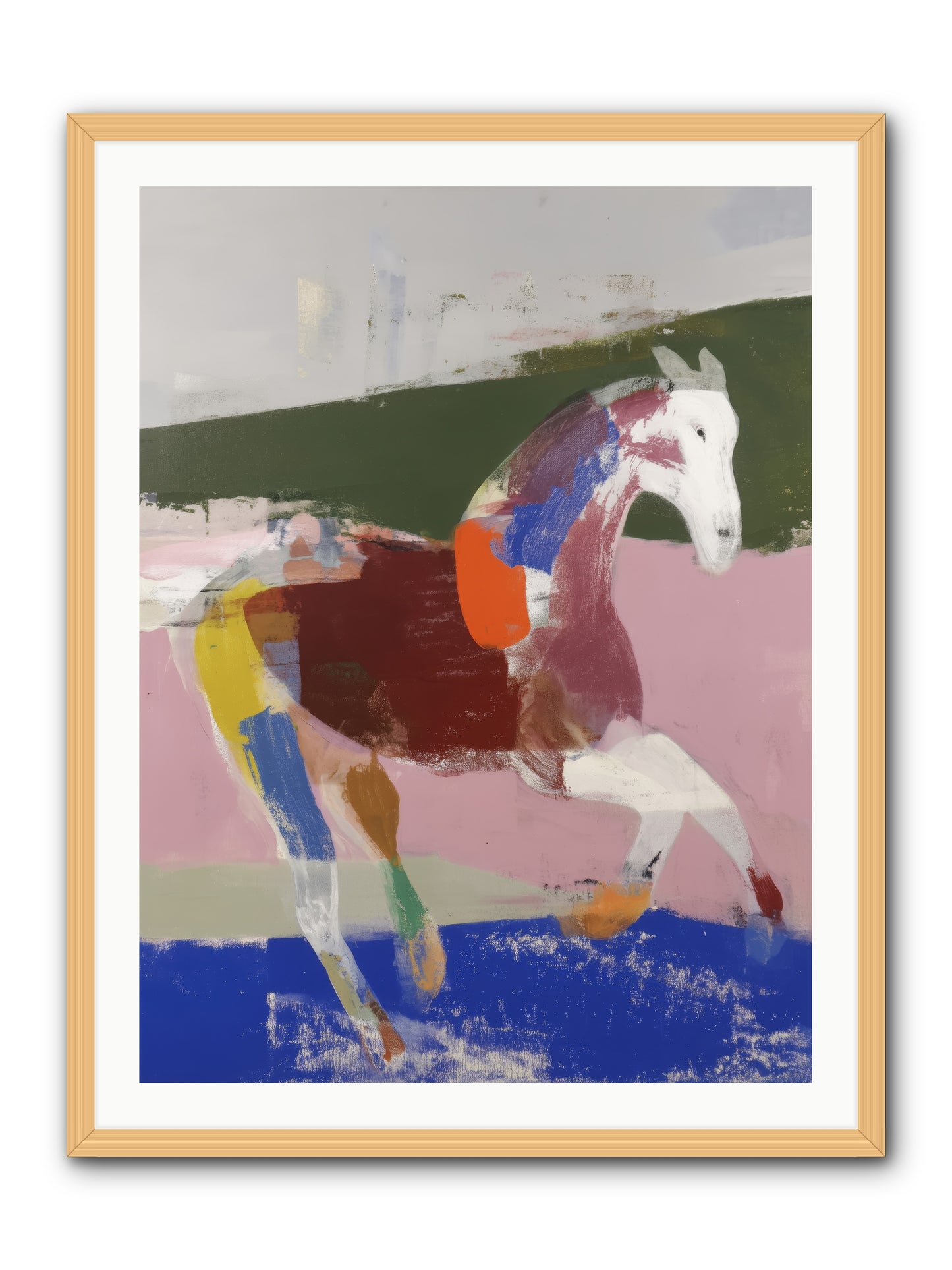 Steelthorn -- Framed Print - Natural 30x40