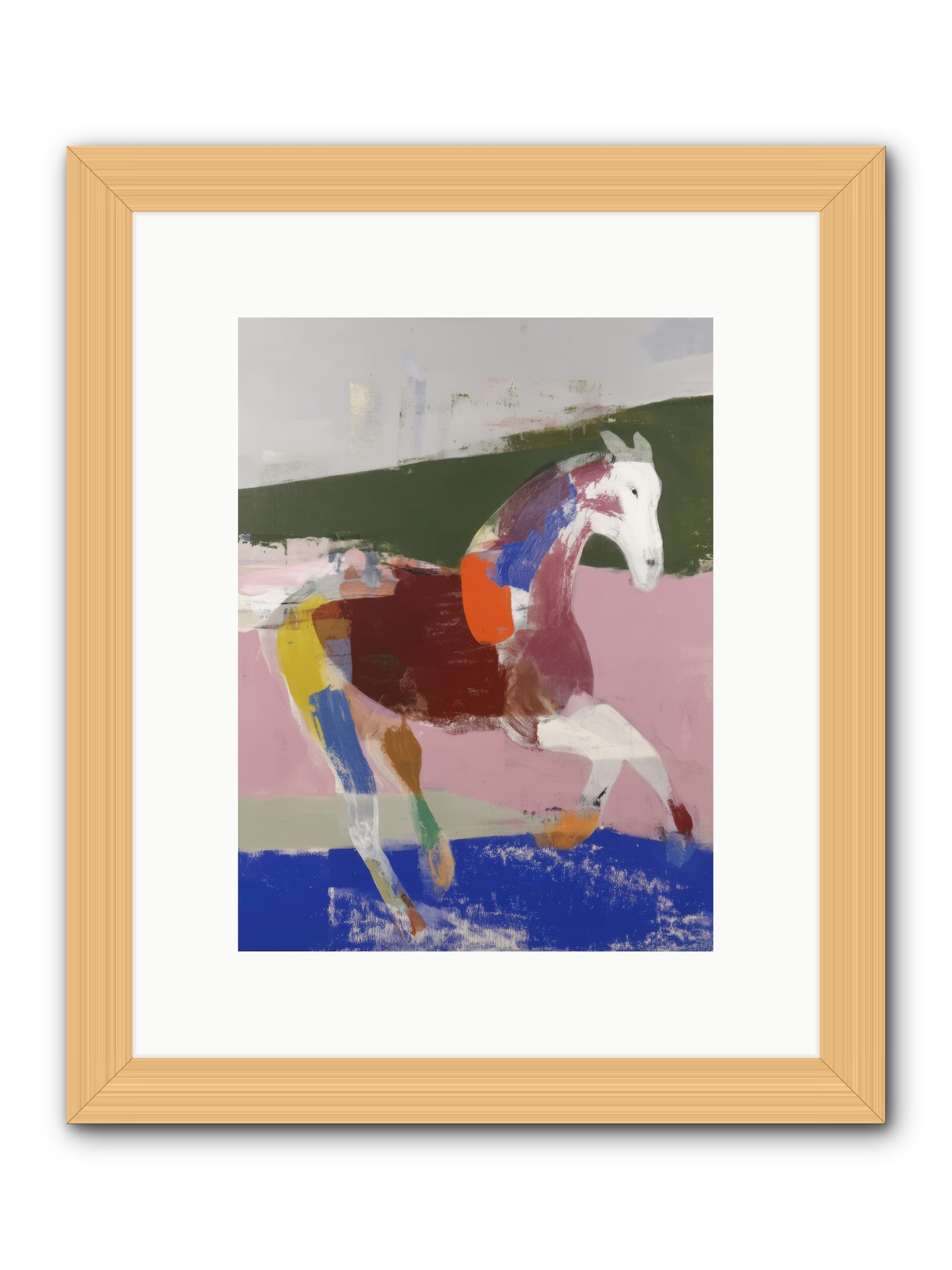 Steelthorn -- Framed Print - Natural 9x12