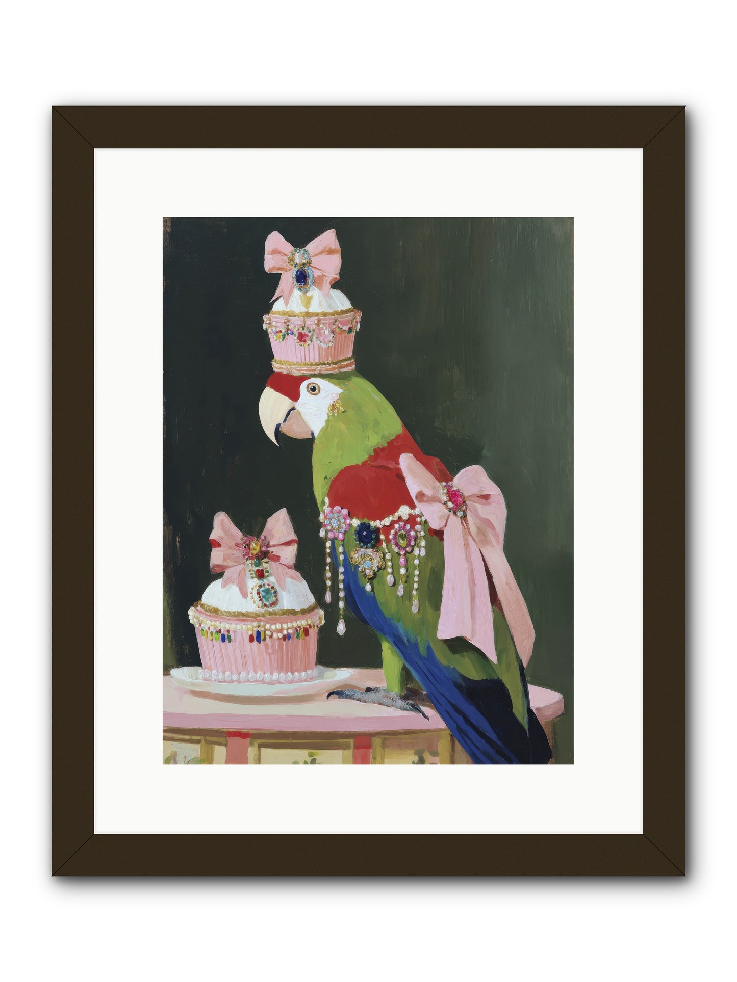 Steeped in Splendor -- Framed Print - Black 12x16