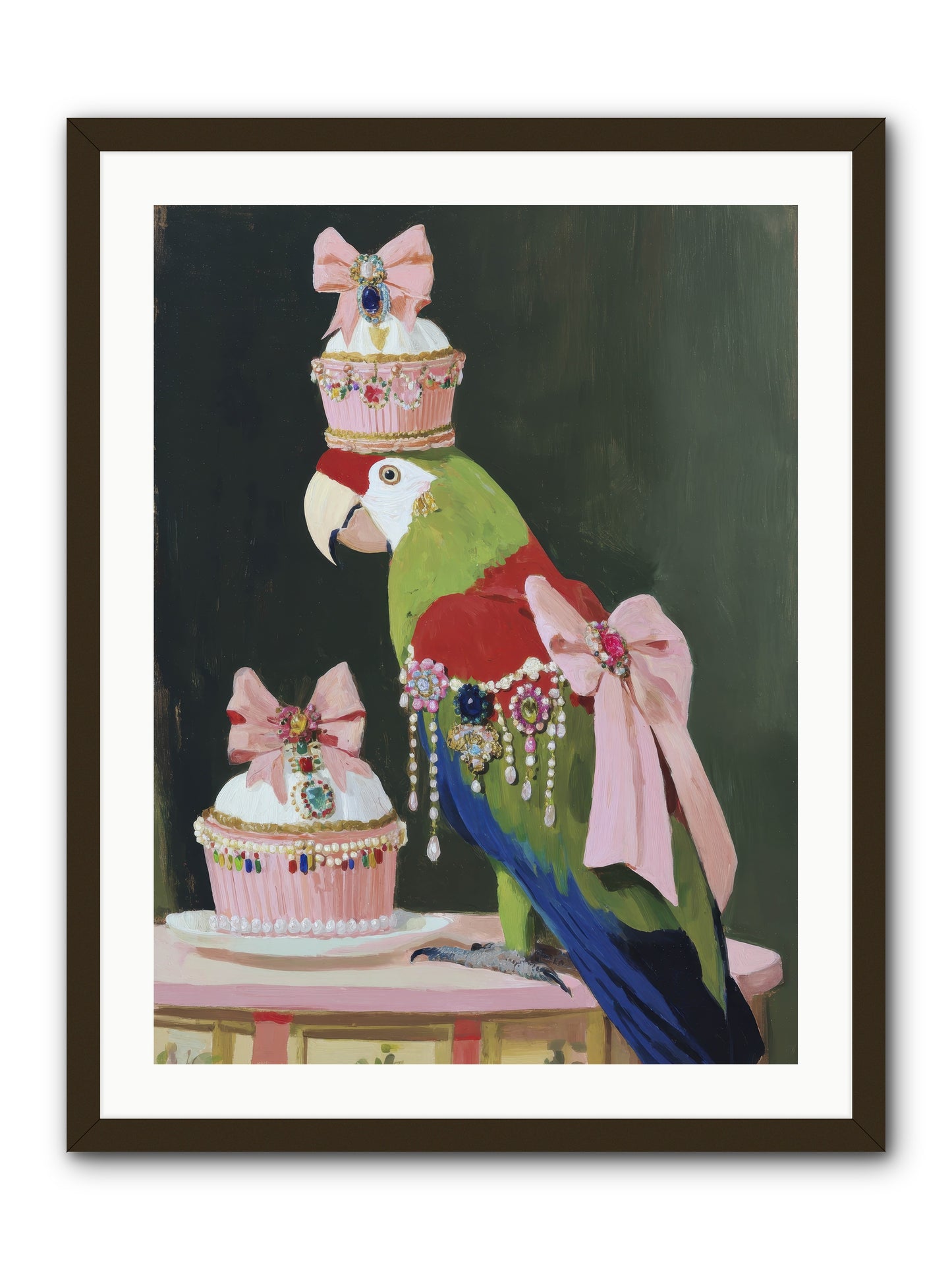 Steeped in Splendor -- Framed Print - Black 24x32