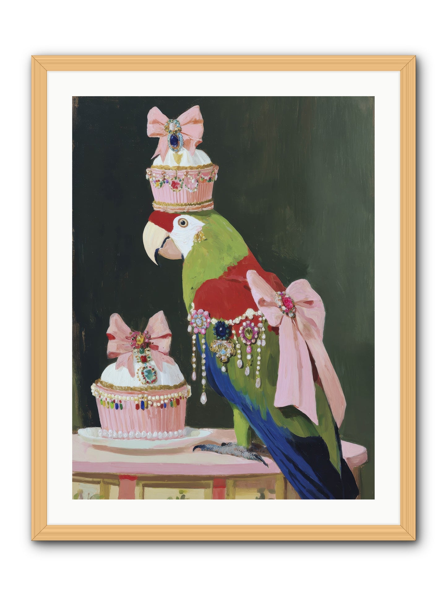 Steeped in Splendor -- Framed Print - Natural 24x32