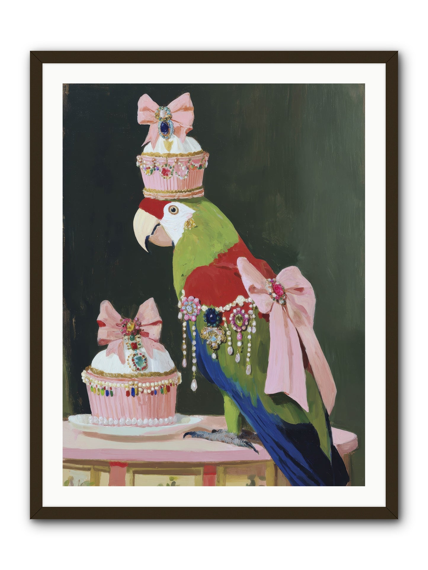 Steeped in Splendor -- Framed Print - Black 30x40