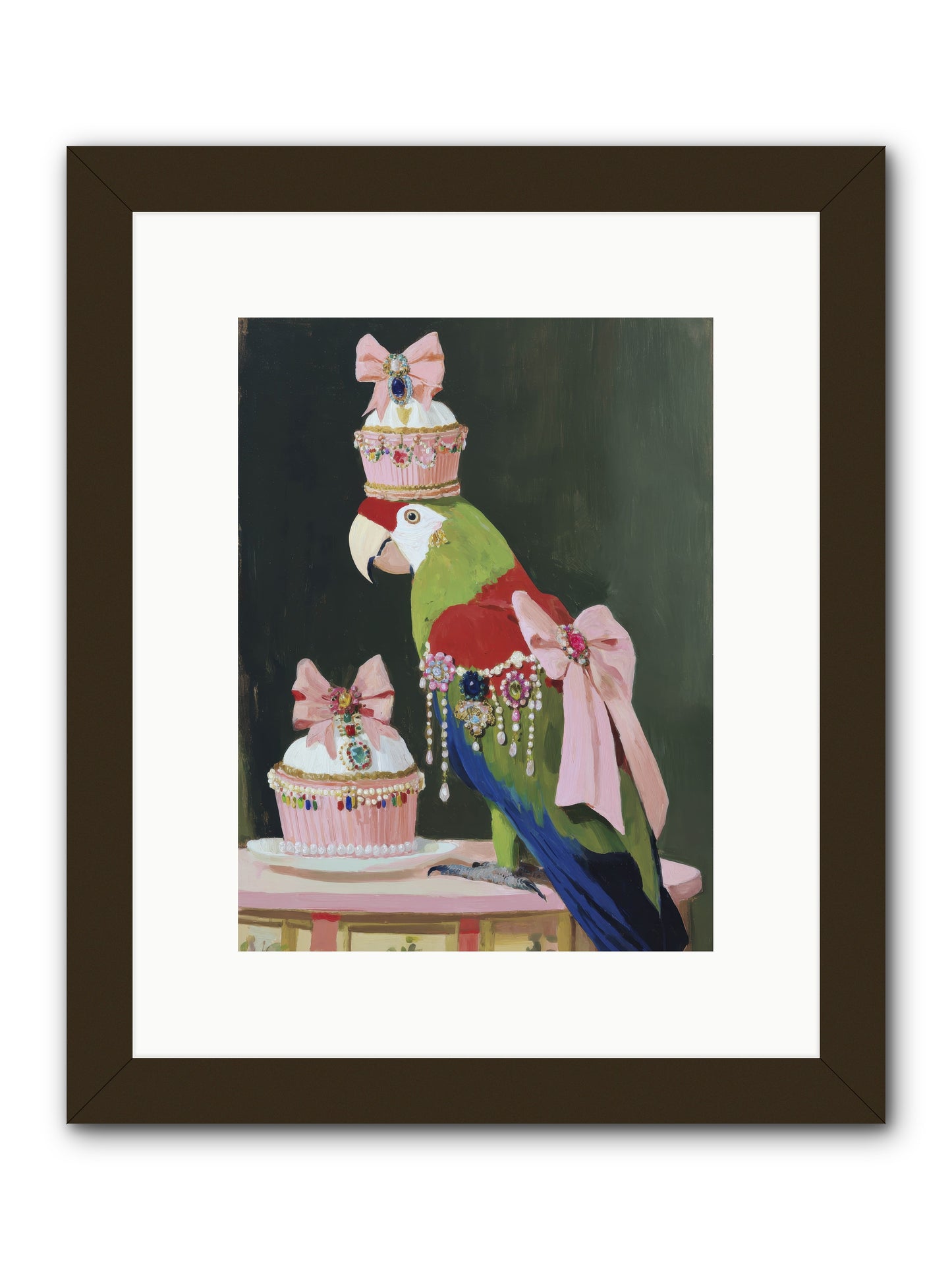 Steeped in Splendor -- Framed Print - Black 9x12