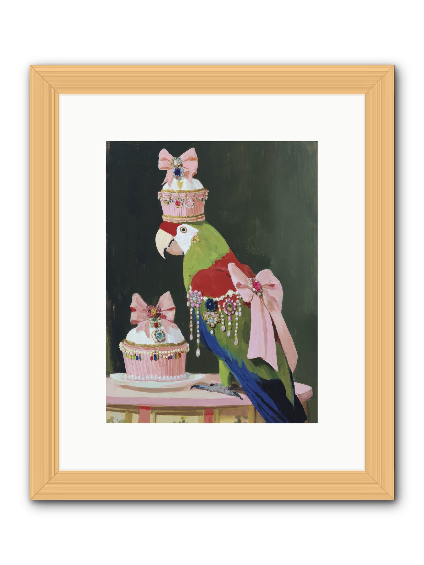 Steeped in Splendor -- Framed Print - Natural 9x12
