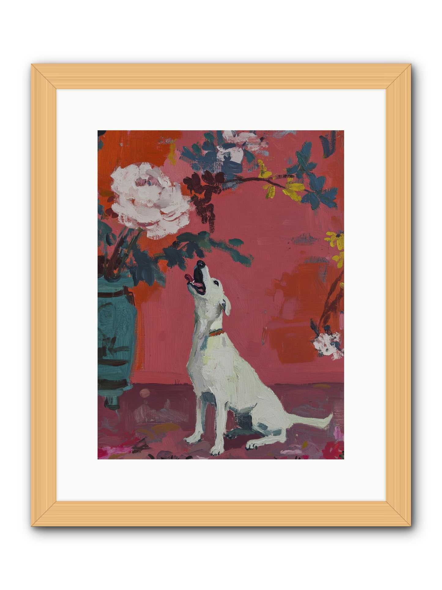 Stella -- Framed Print - Natural 12x16