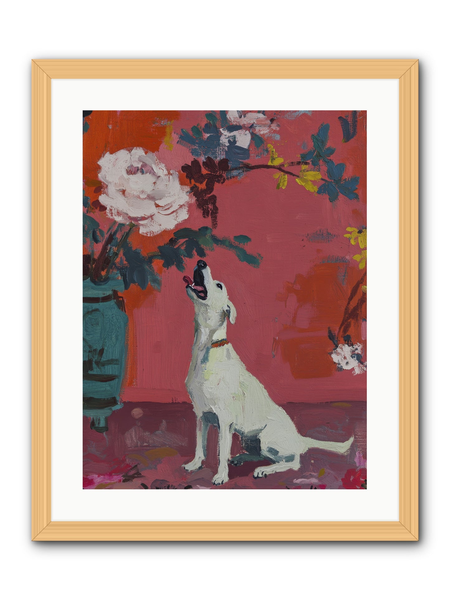 Stella -- Framed Print - Natural 18x24