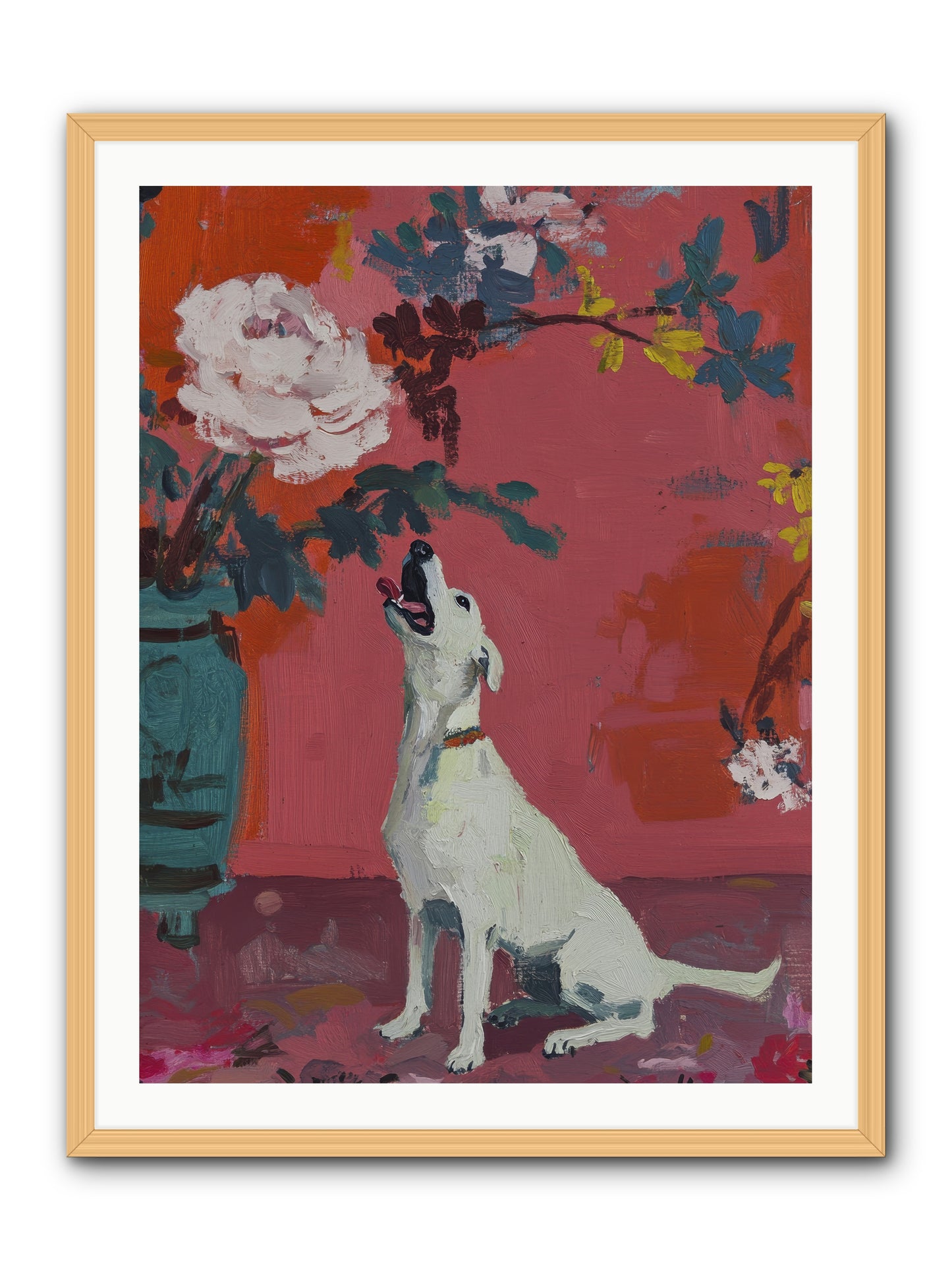 Stella -- Framed Print - Natural 30x40