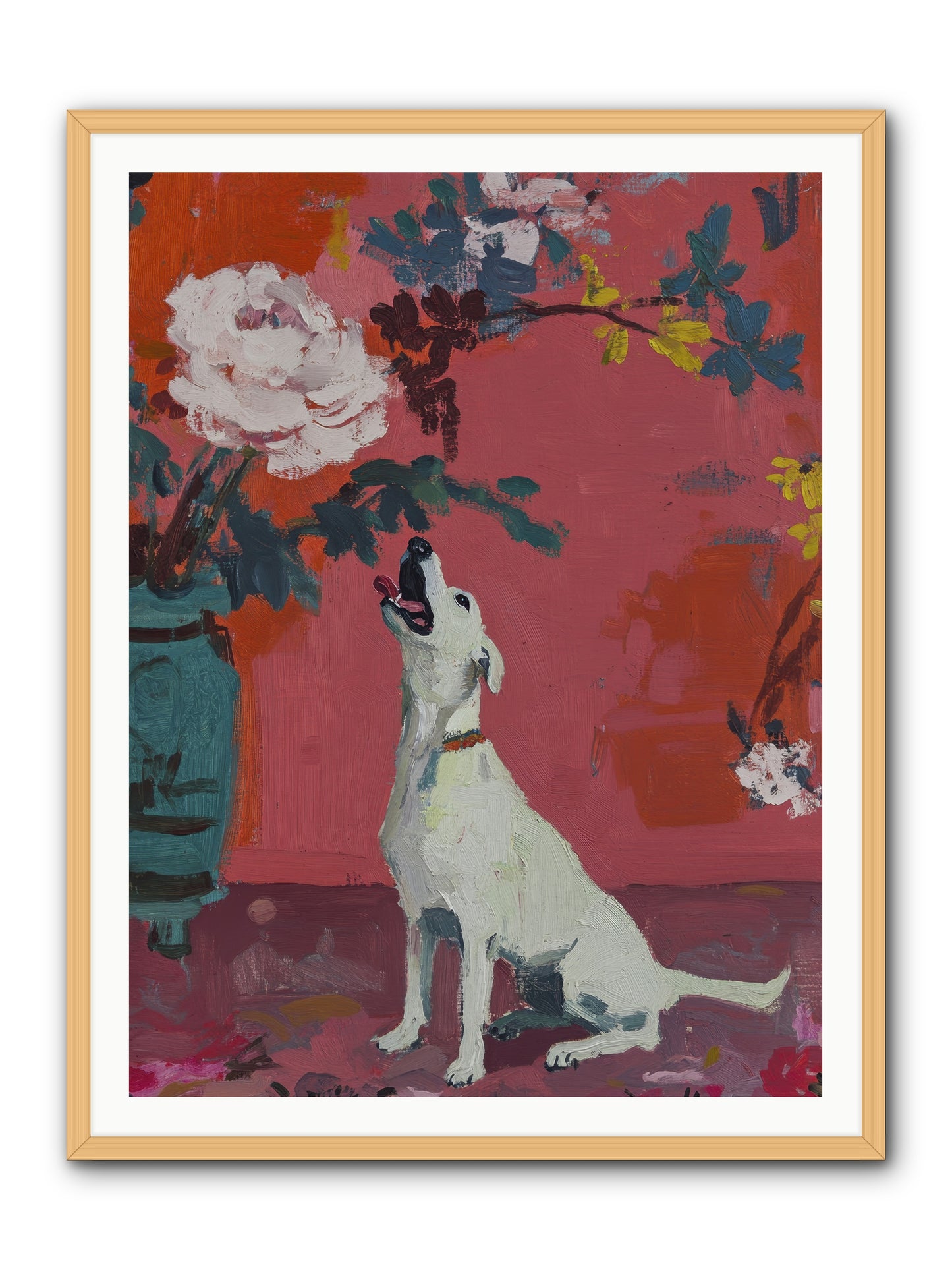 Stella -- Framed Print - Natural 36x48