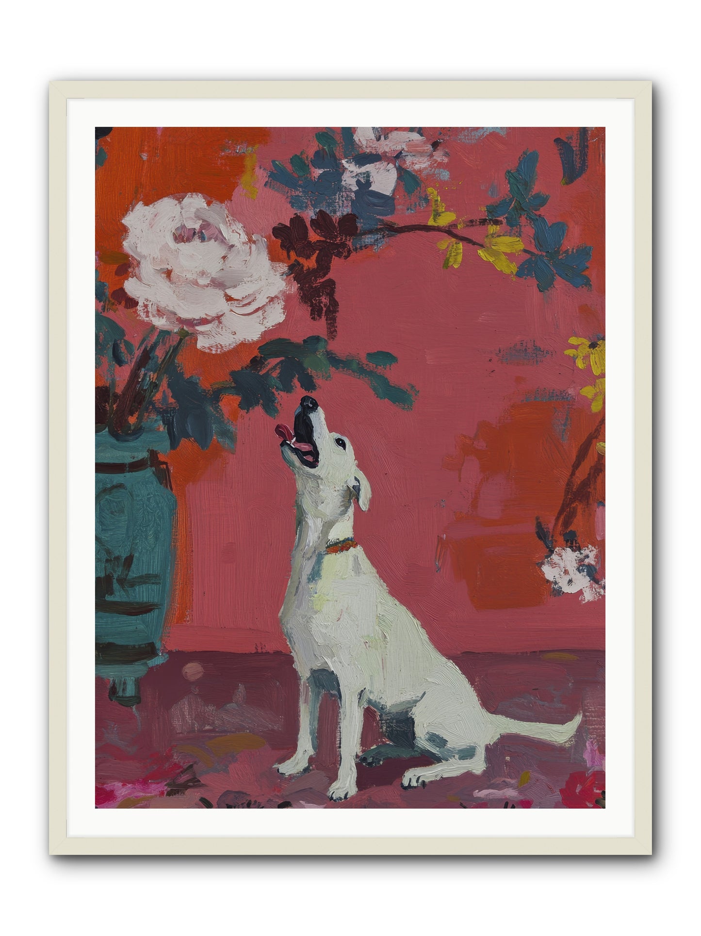 Stella -- Framed Print - White 36x48