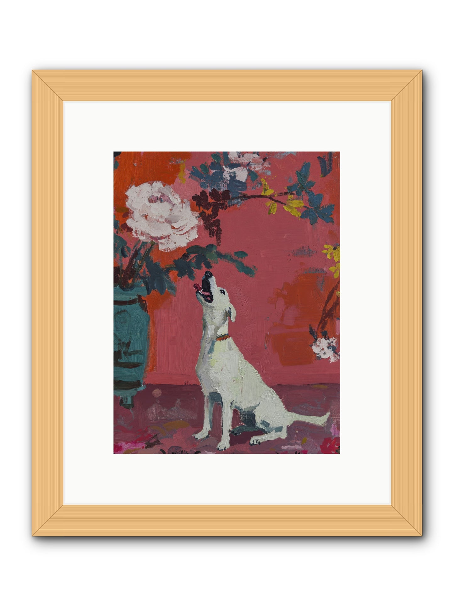 Stella -- Framed Print - Natural 9x12