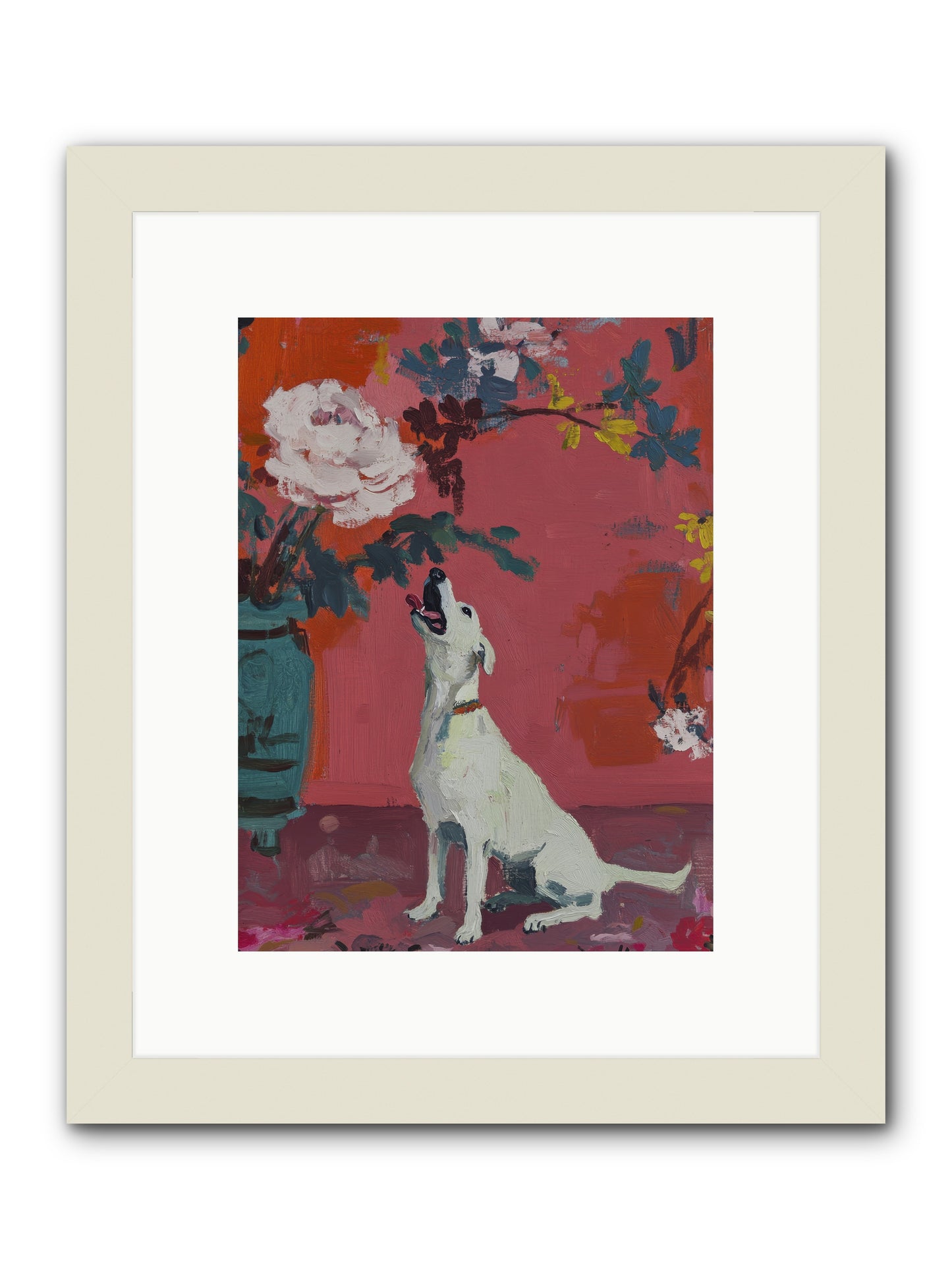 Stella -- Framed Print - White 9x12