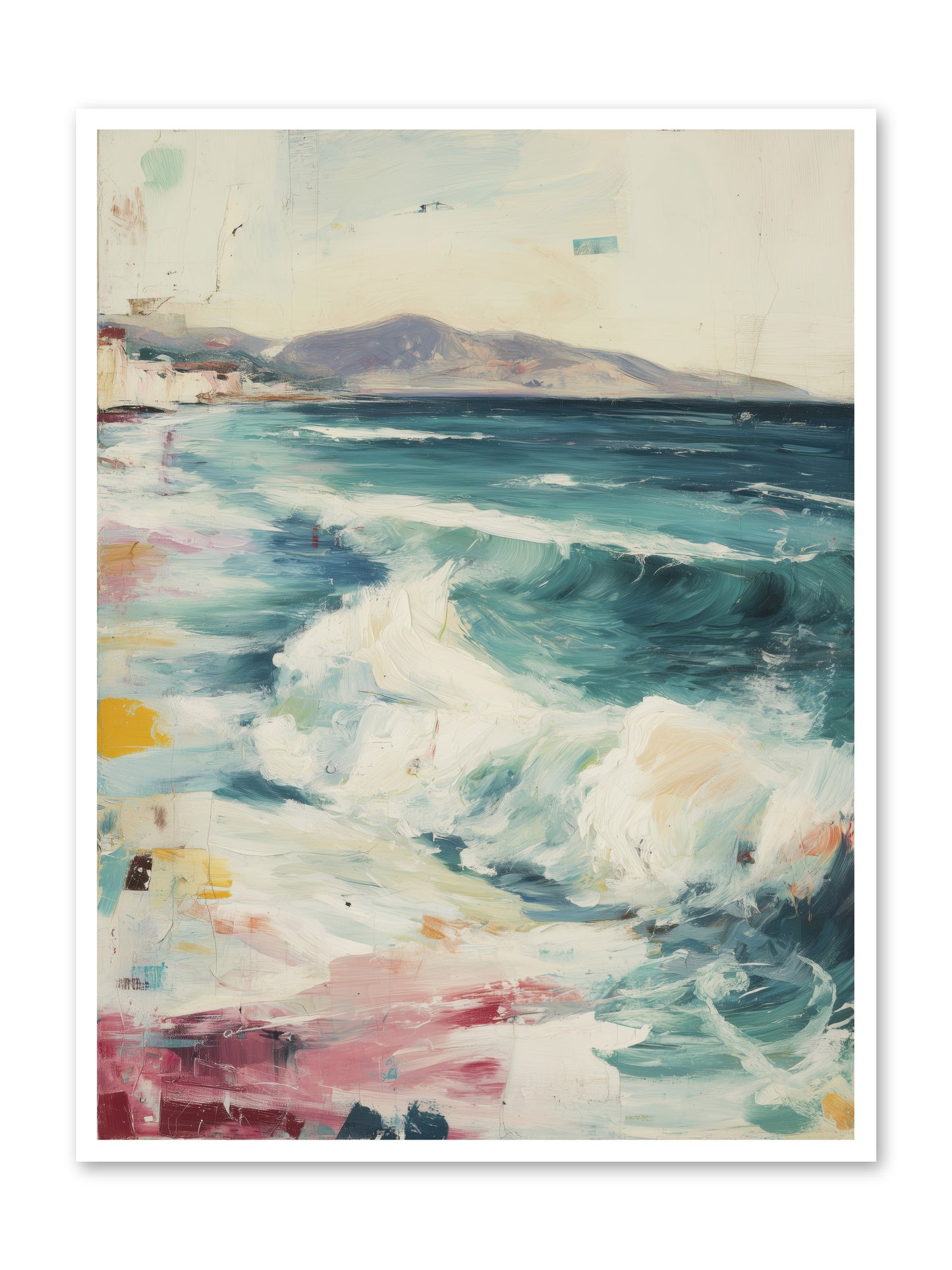 Steps in Moving Air -- Loose Canvas Print 36x48