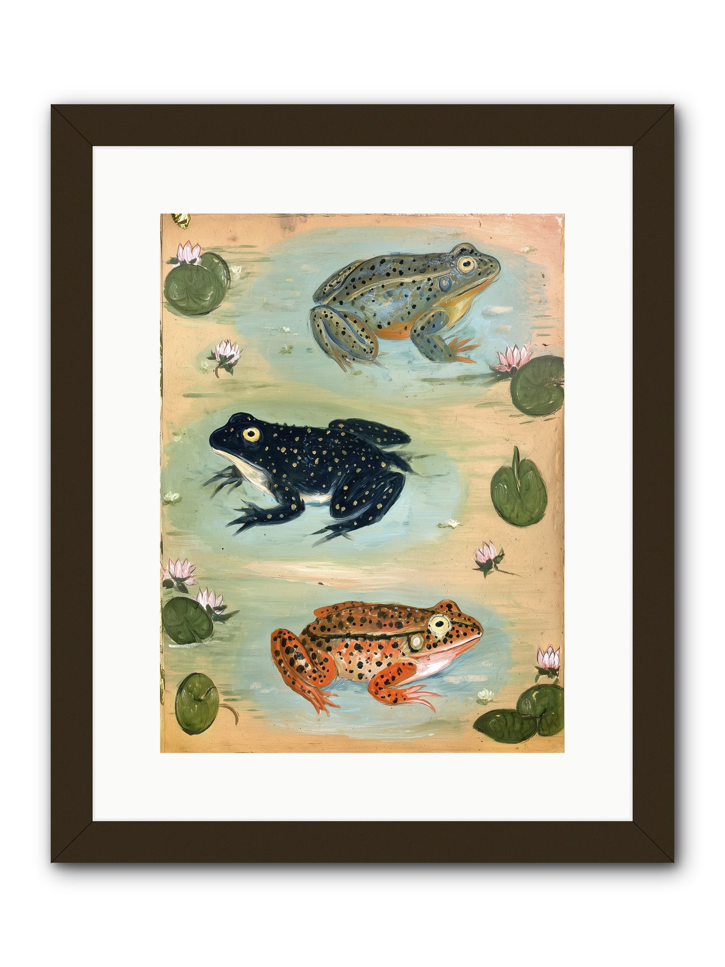 Still Waters -- Framed Print - Black 12x16