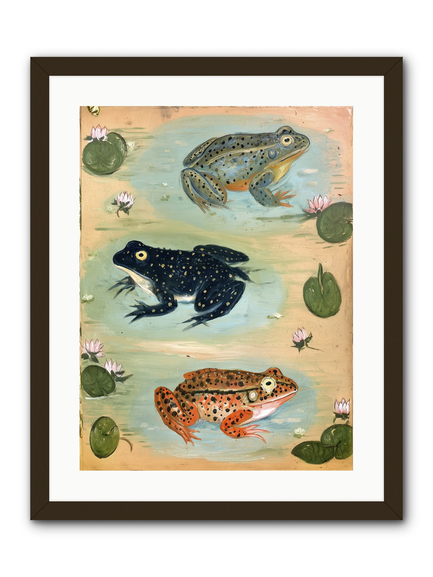 Still Waters -- Framed Print - Black 18x24