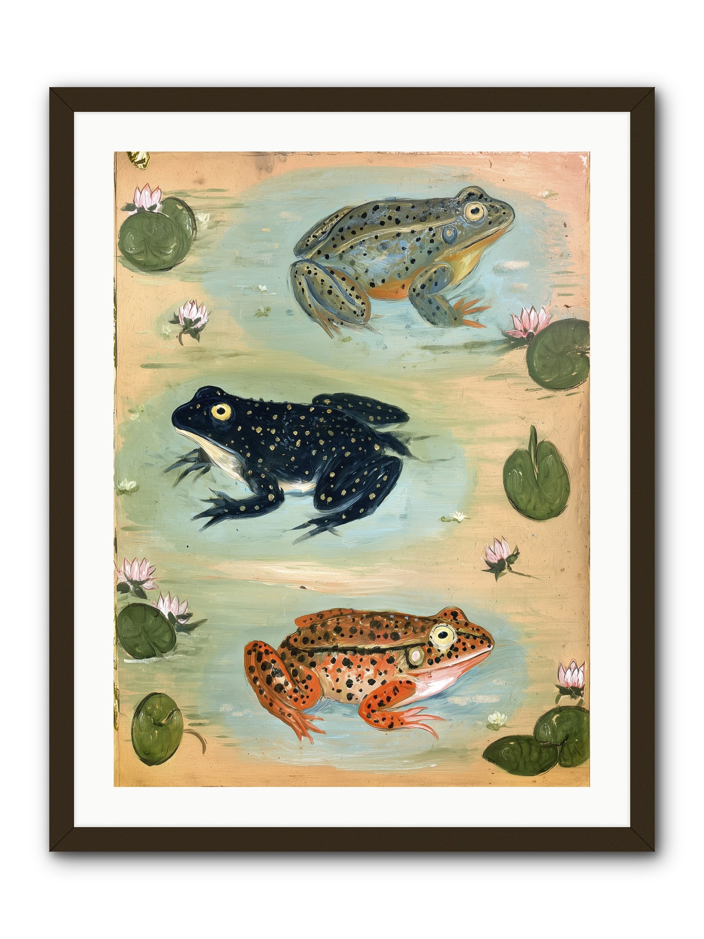 Still Waters -- Framed Print - Black 24x32