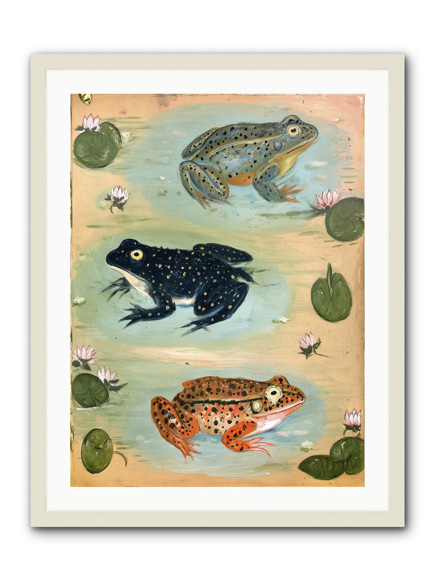 Still Waters -- Framed Print - White 24x32
