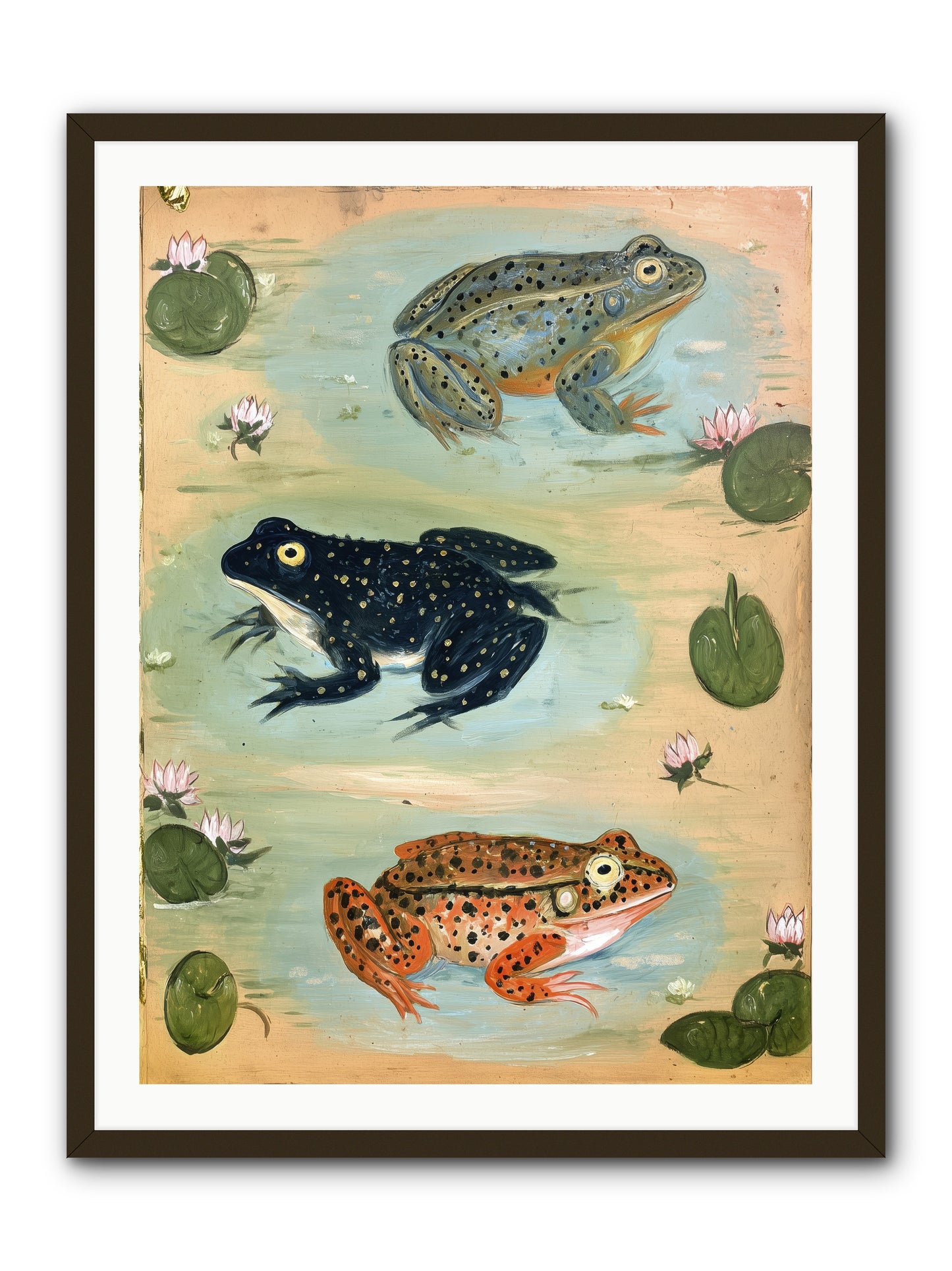 Still Waters -- Framed Print - Black 30x40
