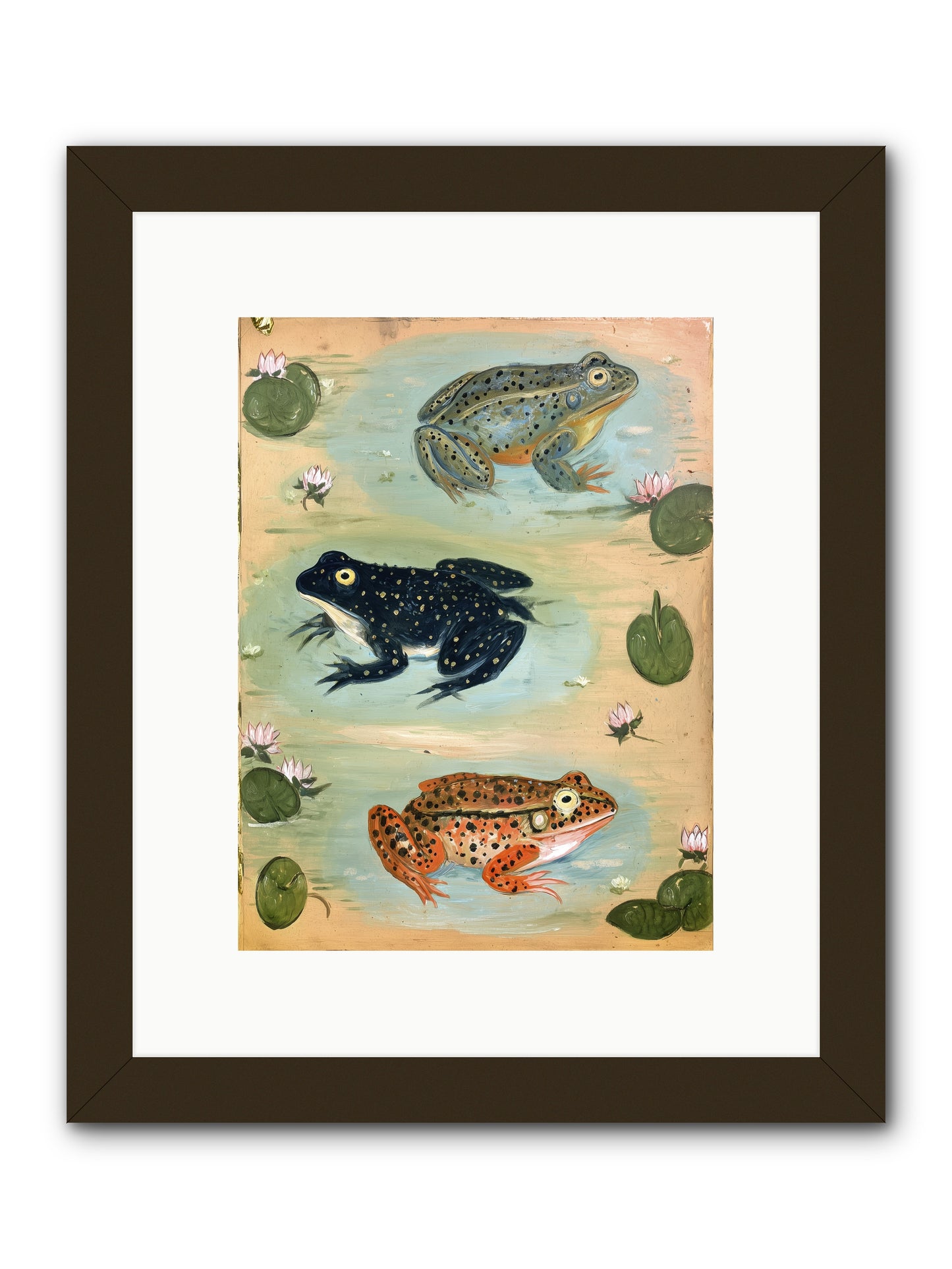 Still Waters -- Framed Print - Black 9x12