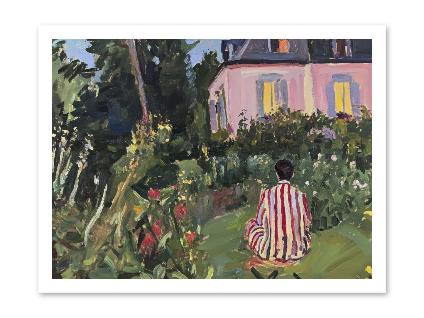 Stillness Becomes Sanctuary -- Loose Canvas Print 24x18