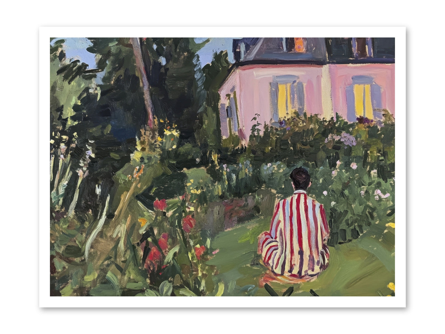 Stillness Becomes Sanctuary -- Loose Canvas Print 32x24