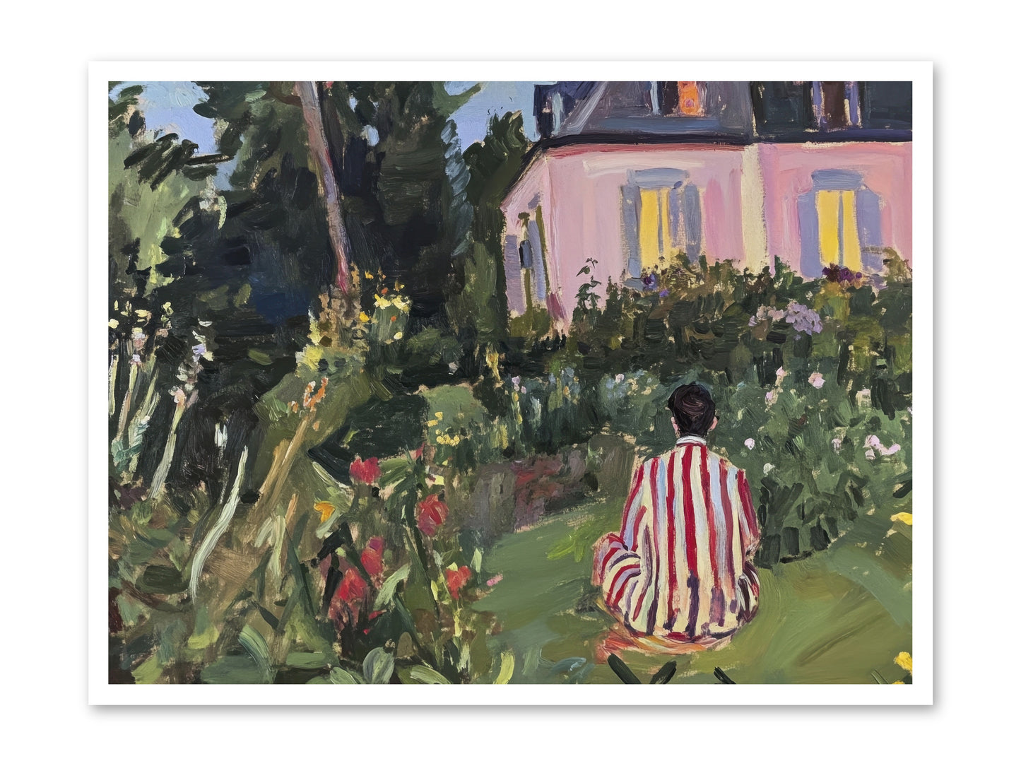 Stillness Becomes Sanctuary -- Loose Canvas Print 40x30